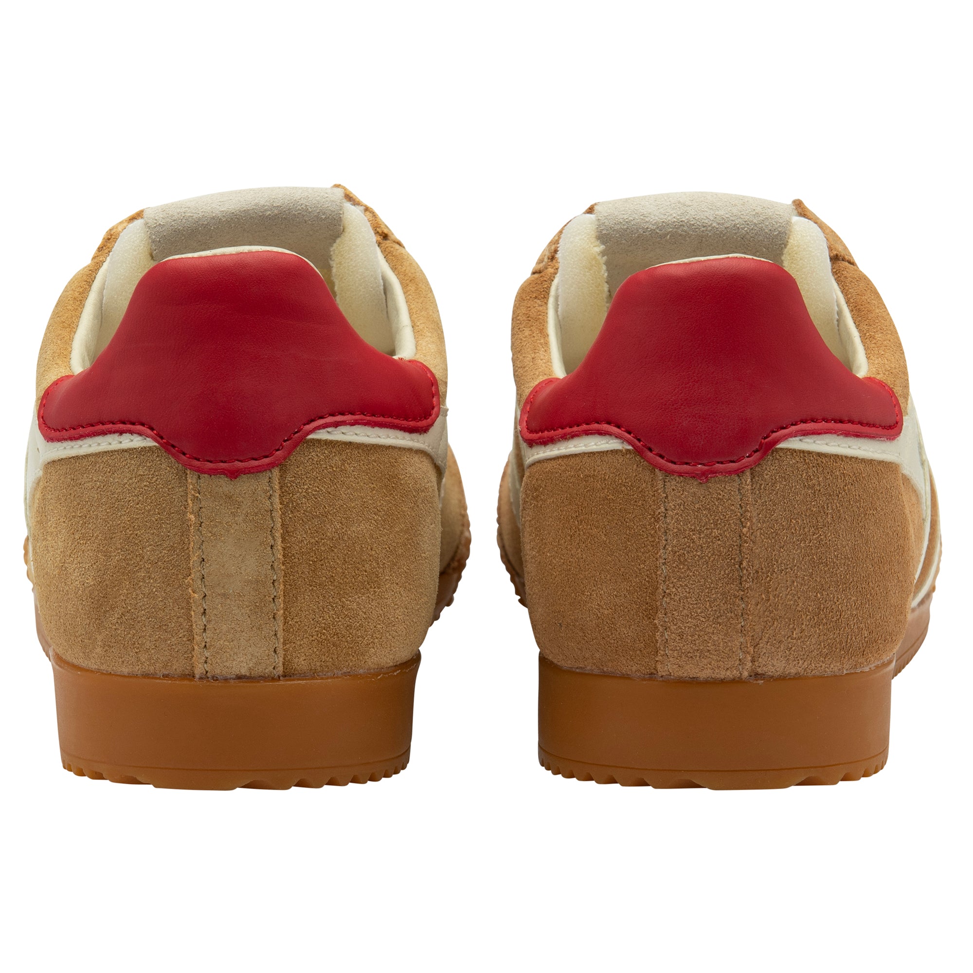 gola-elan-sneaker-f-r-damen-karamell-creme-rot image 4