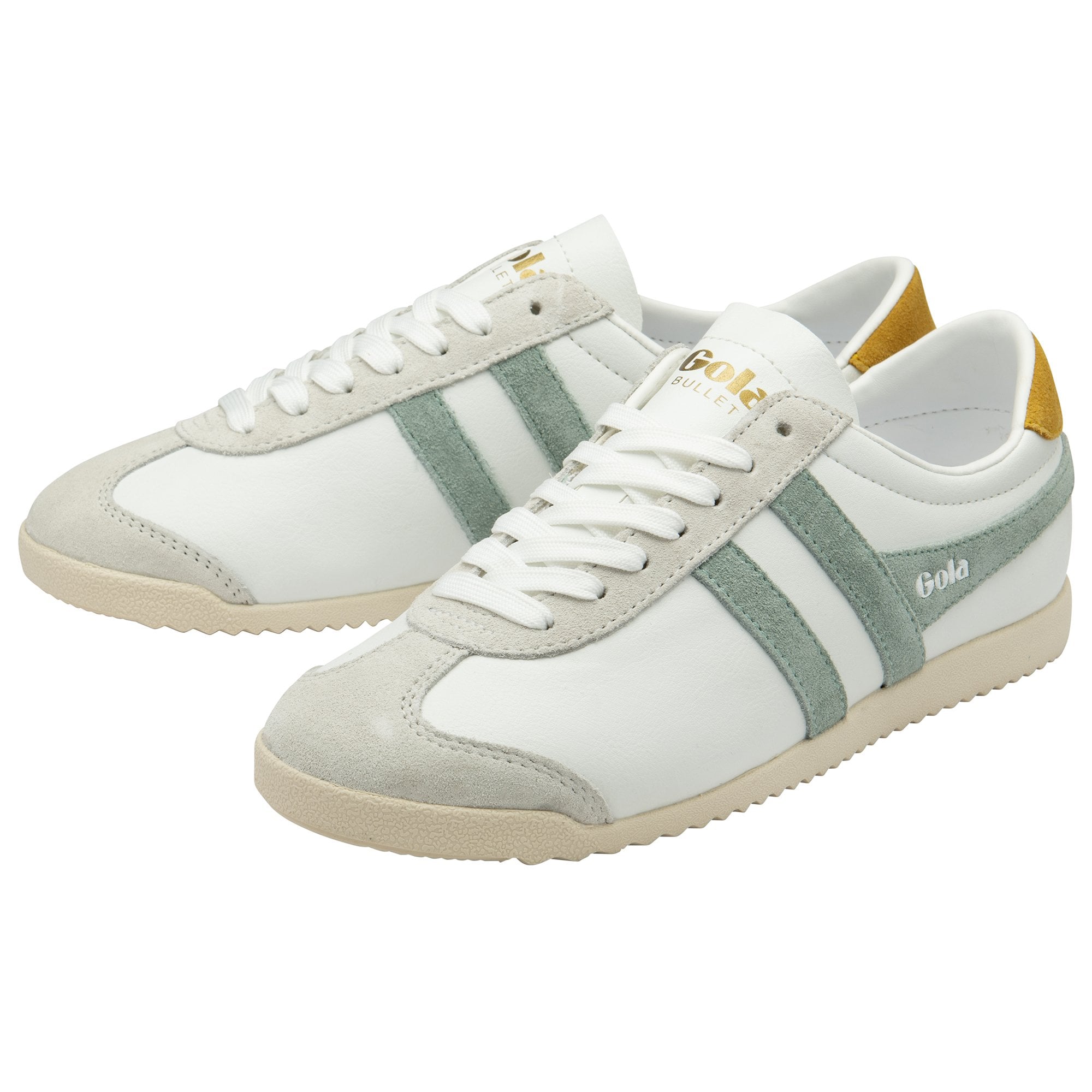 gola-bullet-pure-sneaker-f-r-damen-wei-gr-n image 3