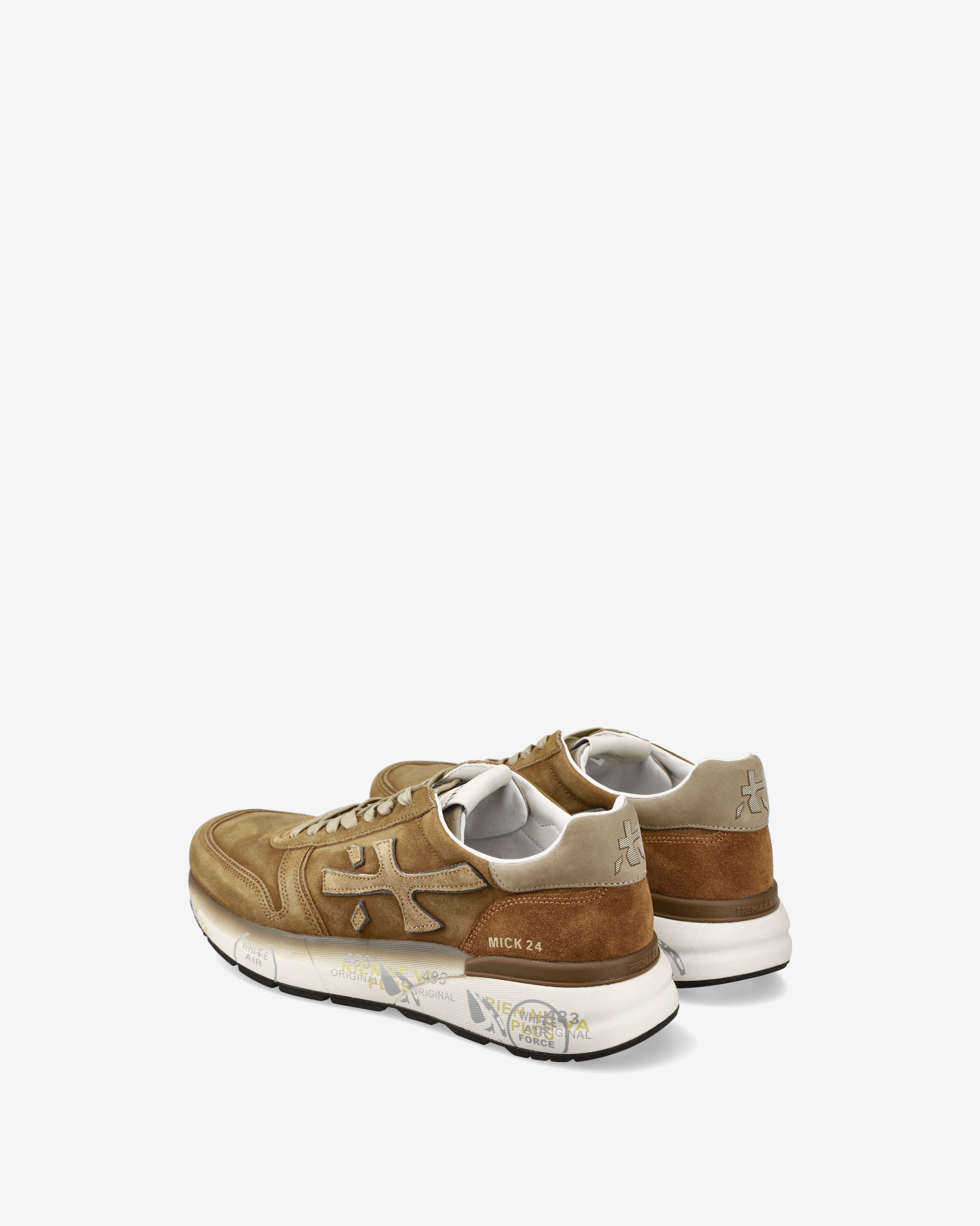premiata-mick-7712-sneaker-herren-beige-tabacco image 5