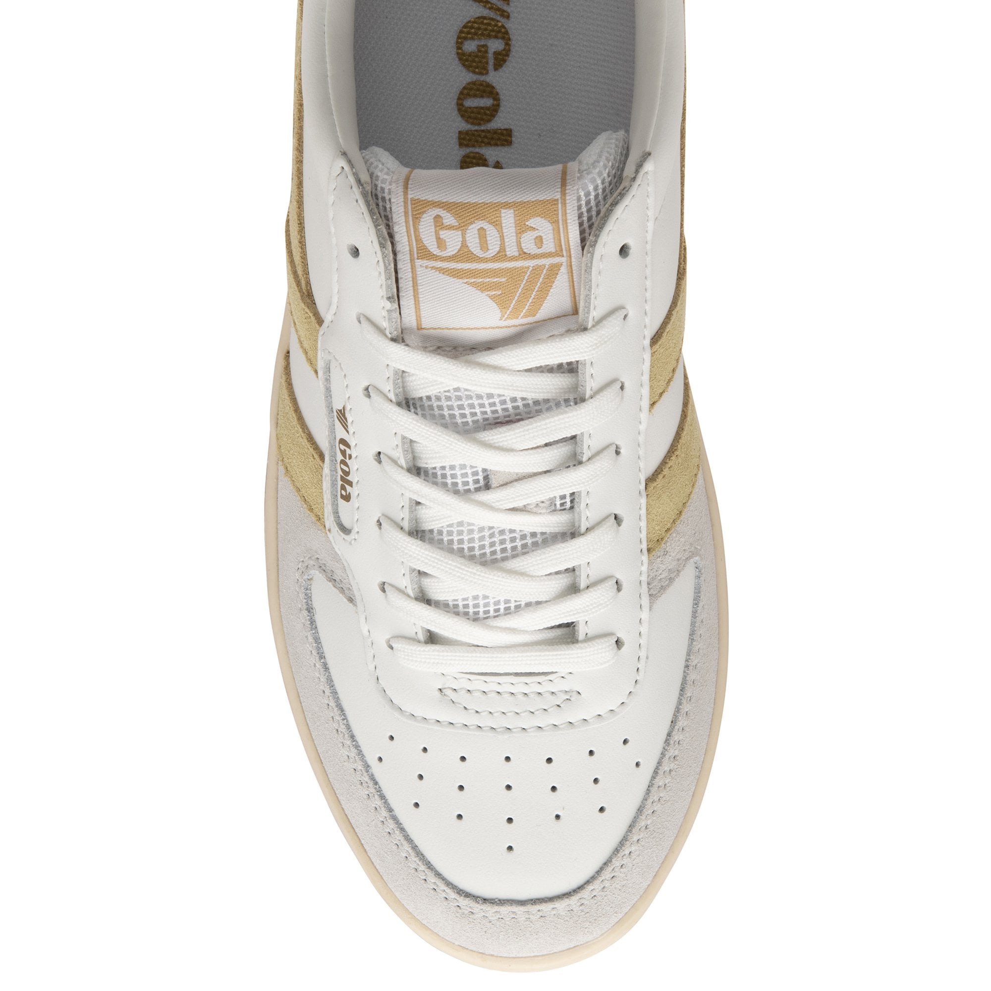gola-hawk-classics-sneaker-damen-wei-zitronengelb-gold image 5