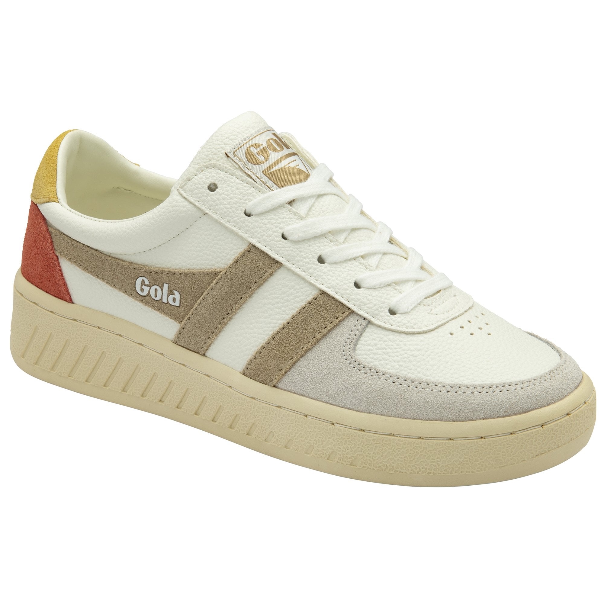 gola-grandslam-trident-damen-sneaker-wei-beige image 2