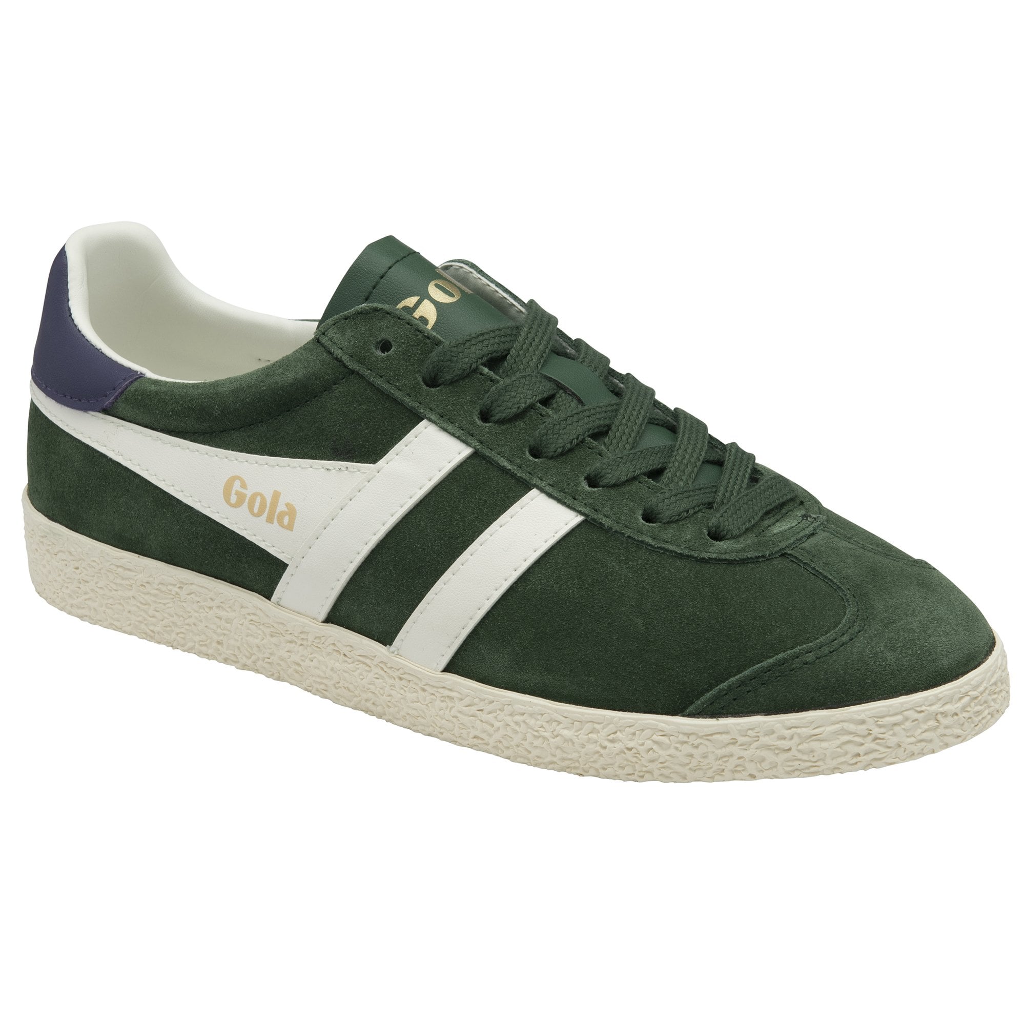 gola-medallist-damen-sneaker-evergreen-wildleder-pflaume image 2