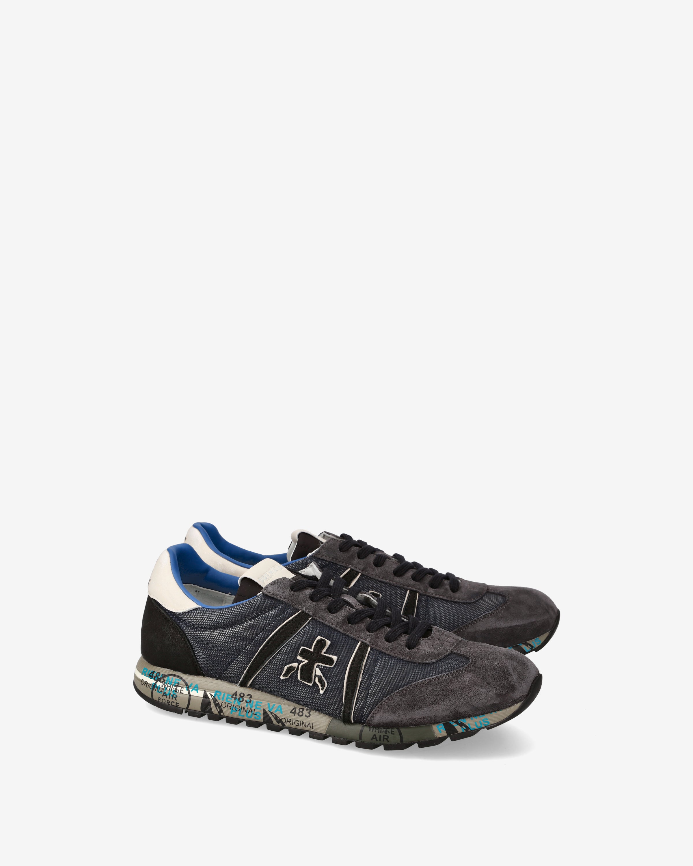 premiata-lucy-7770-sneaker-nachtblau-herren-retro-running image 2