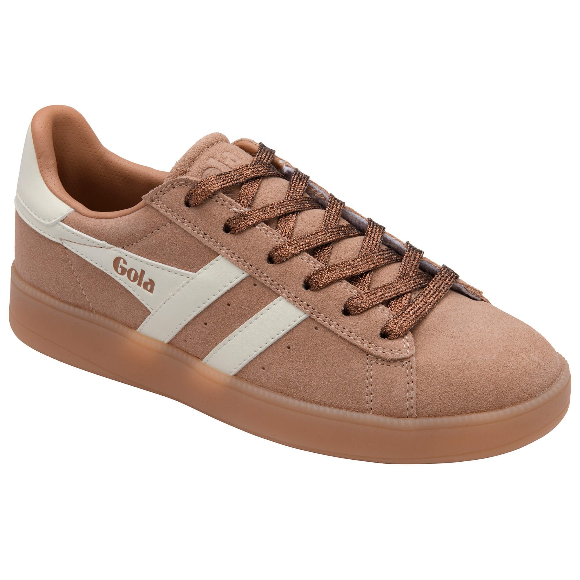 gola-aztec-sneaker-damen-wildleder-cameo-creme image 2