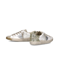 philippe-model-prsx-damen-sneaker-wei-gold-pailletten image 4