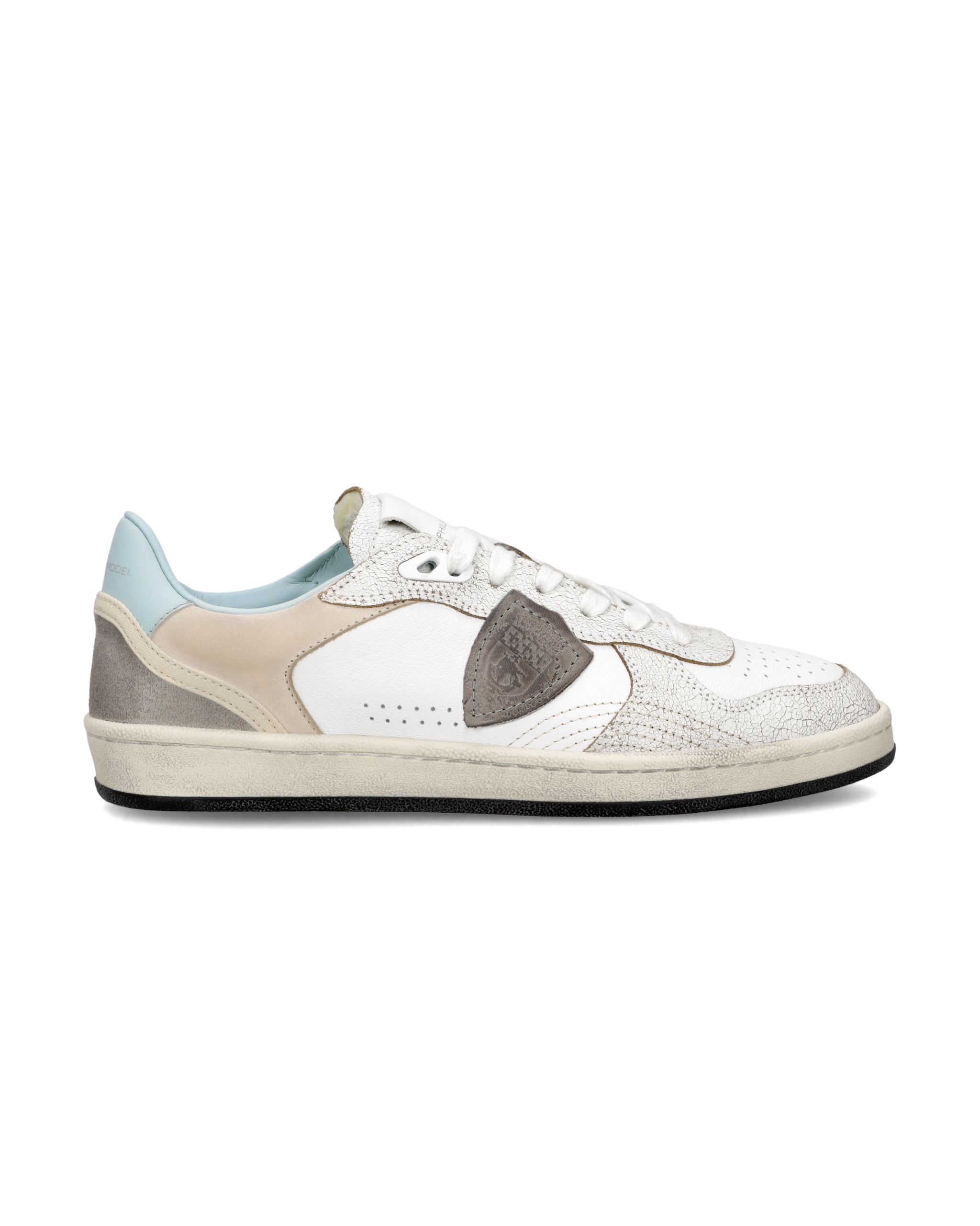 philippe-model-pgal-herren-sneaker-wei-hellblau image 1