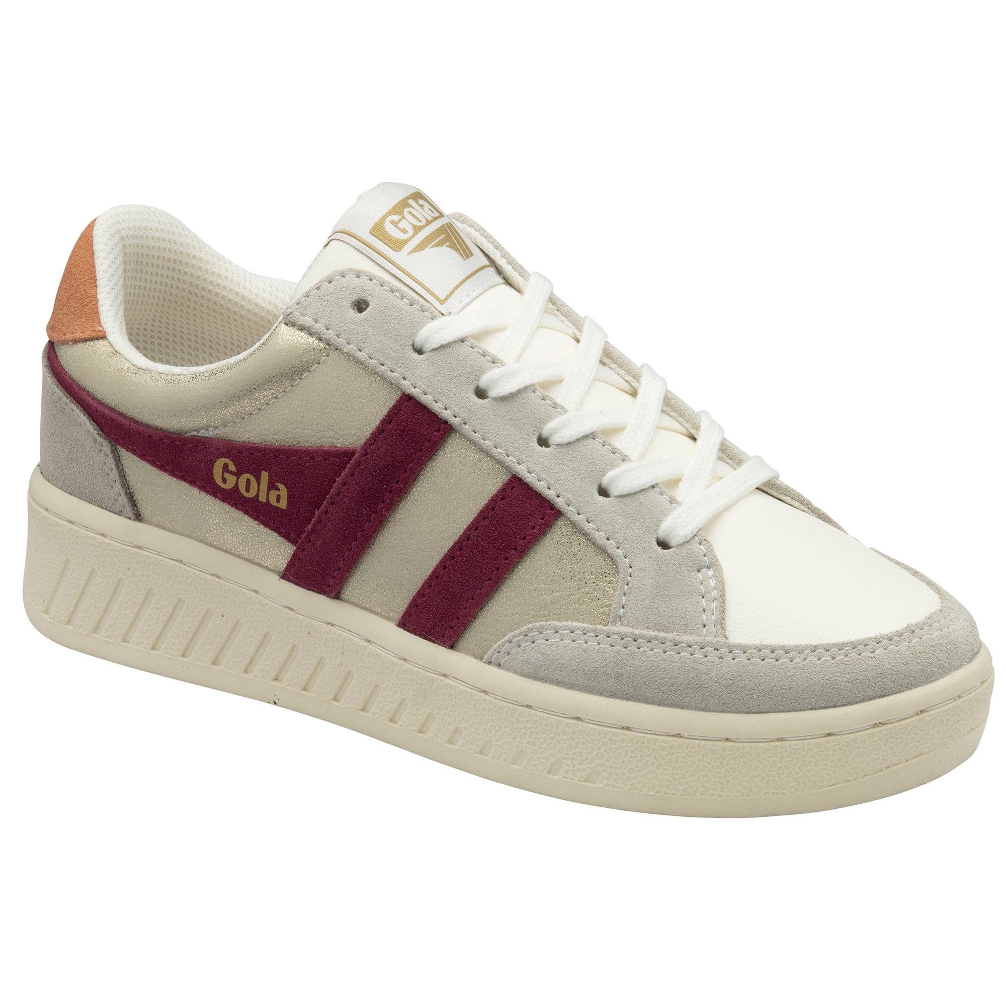 gola-superslam-blaze-sneaker-f-r-damen-cremewei-gold image 2