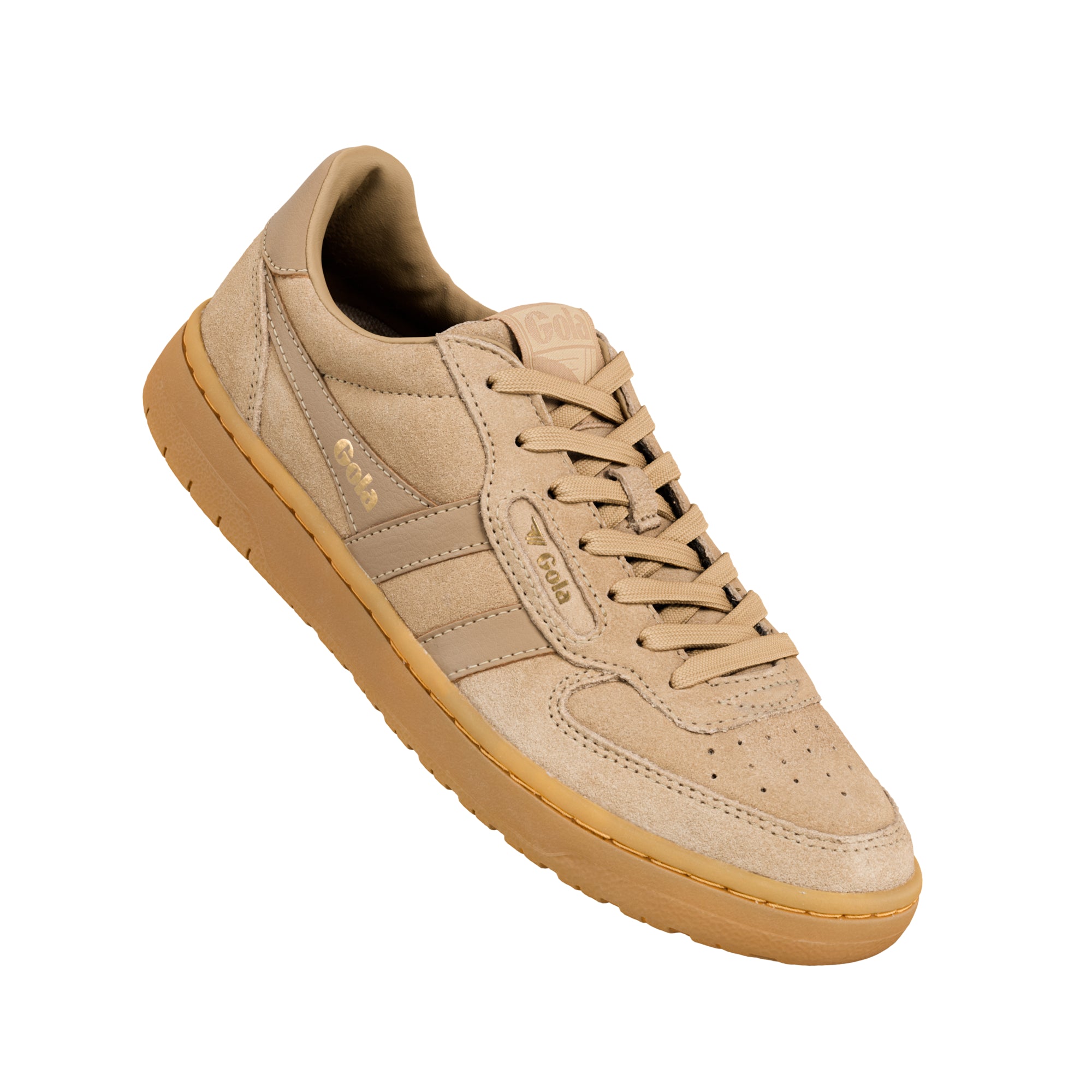 gola-hawk-suede-86-damen-sneaker-beige-wildleder image 5