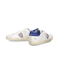 philippe-model-prsx-herren-sneaker-wei-hellblau-flaggen-label image 4