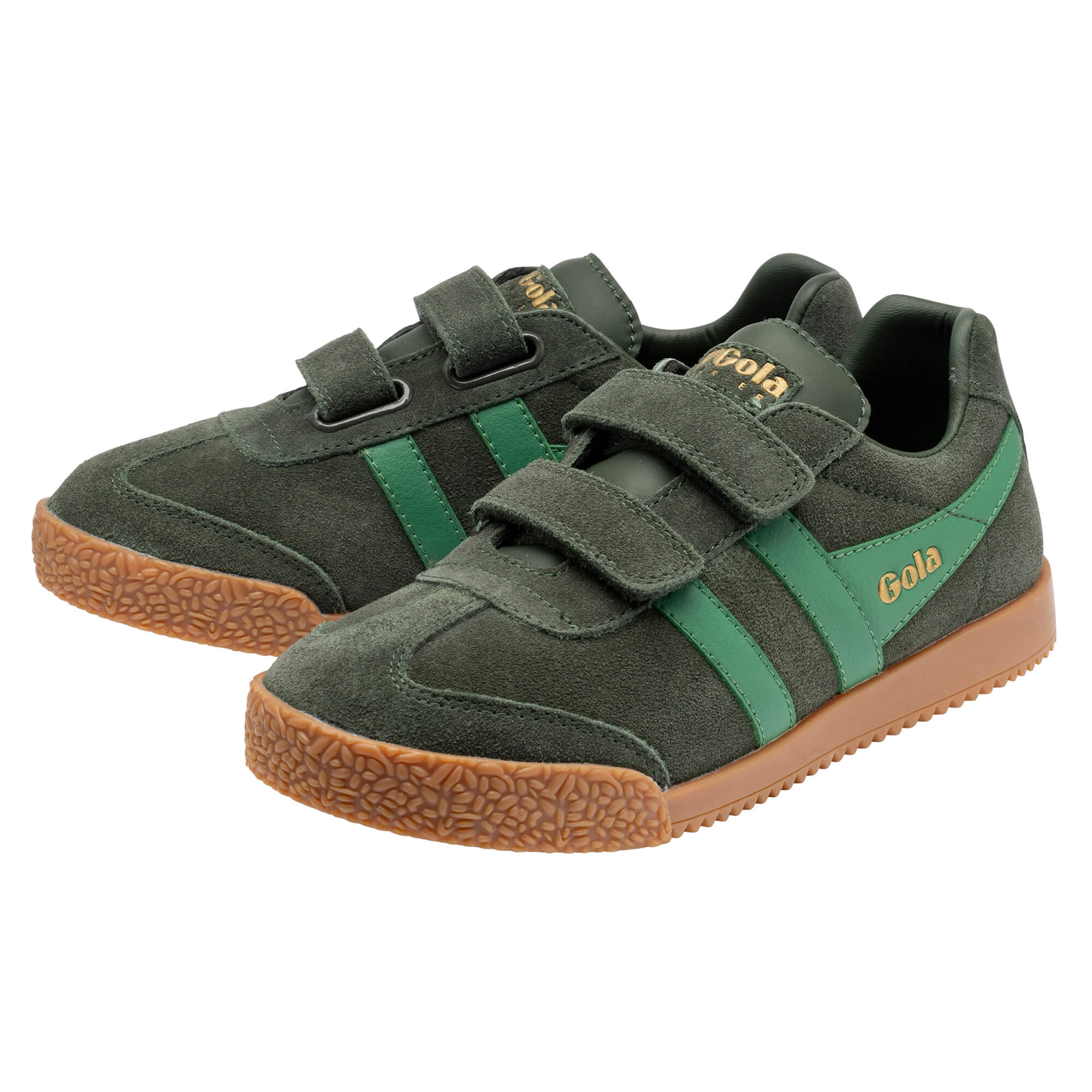 gola-harrier-strap-trainer-kinder-khaki image 3