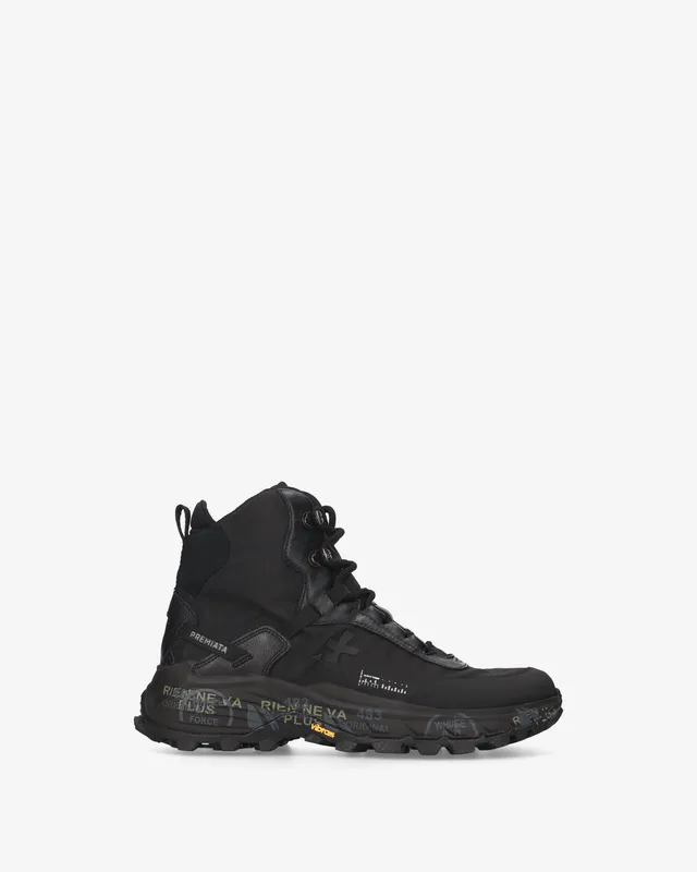 premiata-trivor-509-damen-mid-sneaker-schwarz-vibram image 1