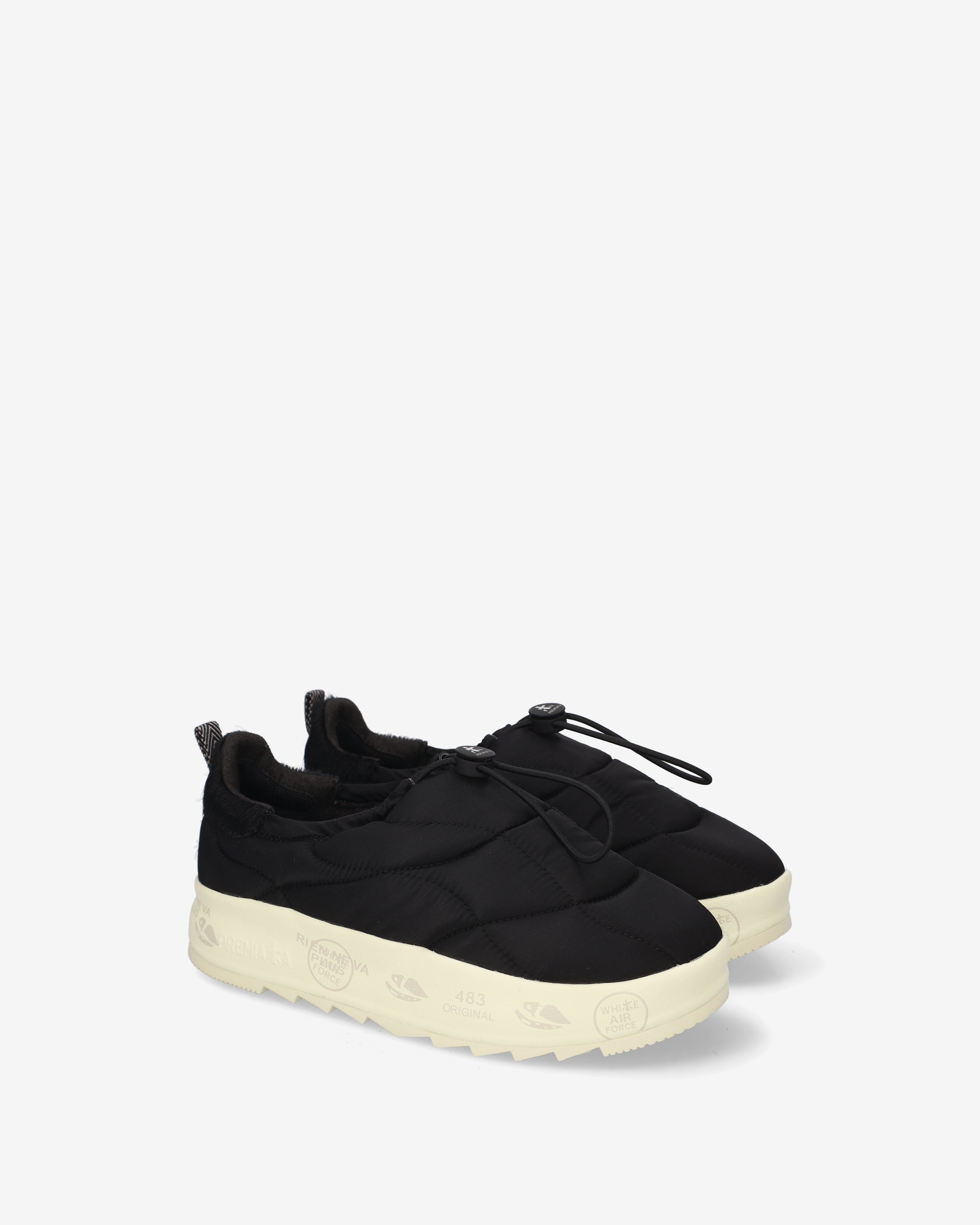 premiata-puffyd-8689-puffy-sneaker-schwarz-damen image 2