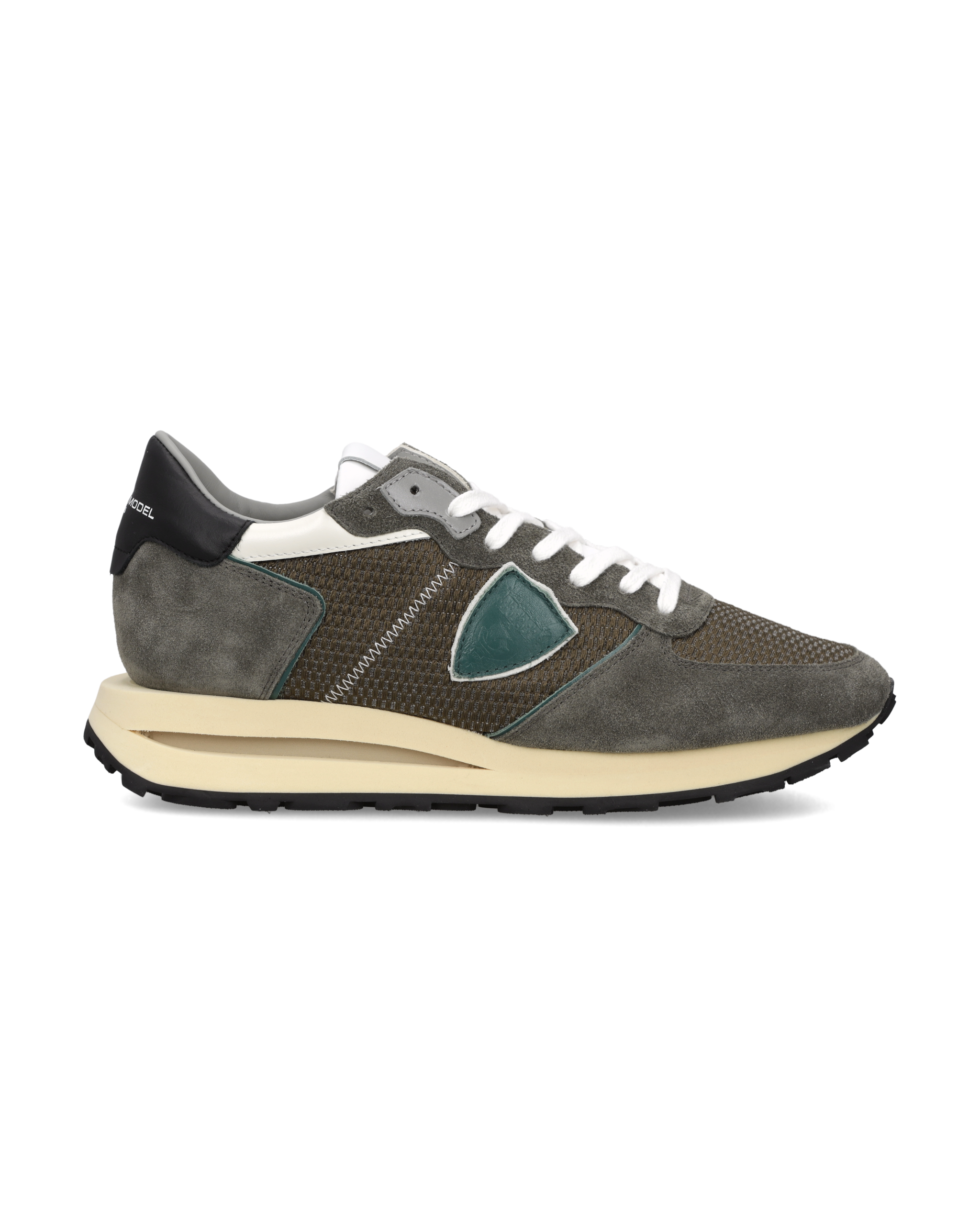 philippe-model-tropez-haute-herren-sneaker-vert-militaire image 1