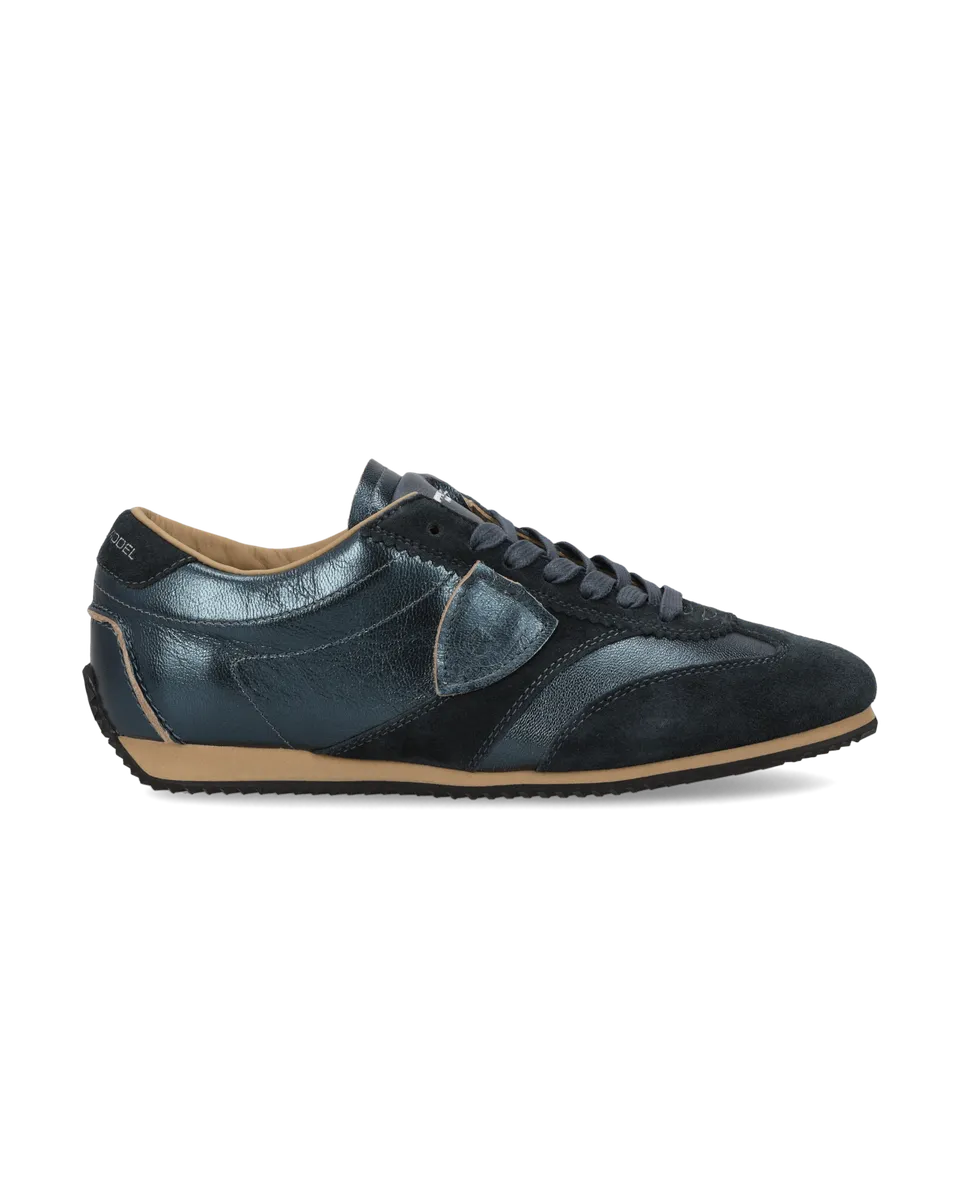 philippe-model-planche-sneaker-damen-blau-ozean-metallic image 1
