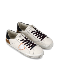 philippe-model-prsx-junior-sneaker-wei-cognac-schwarz image 4