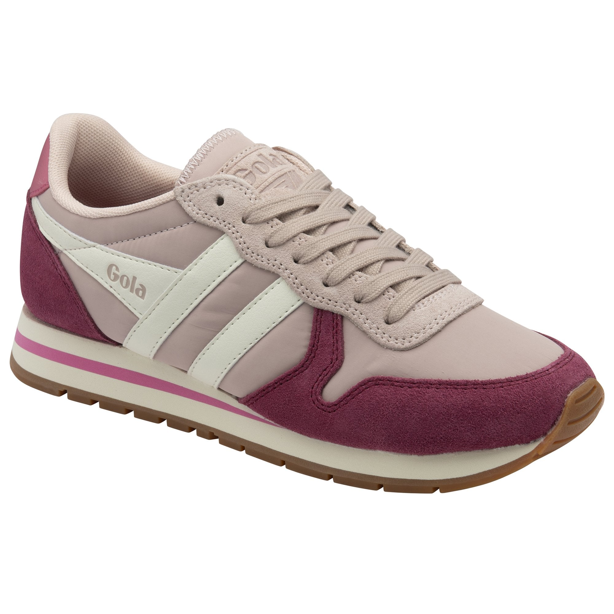 gola-daytona-damen-sneaker-ros-kirschrot-off-white image 2