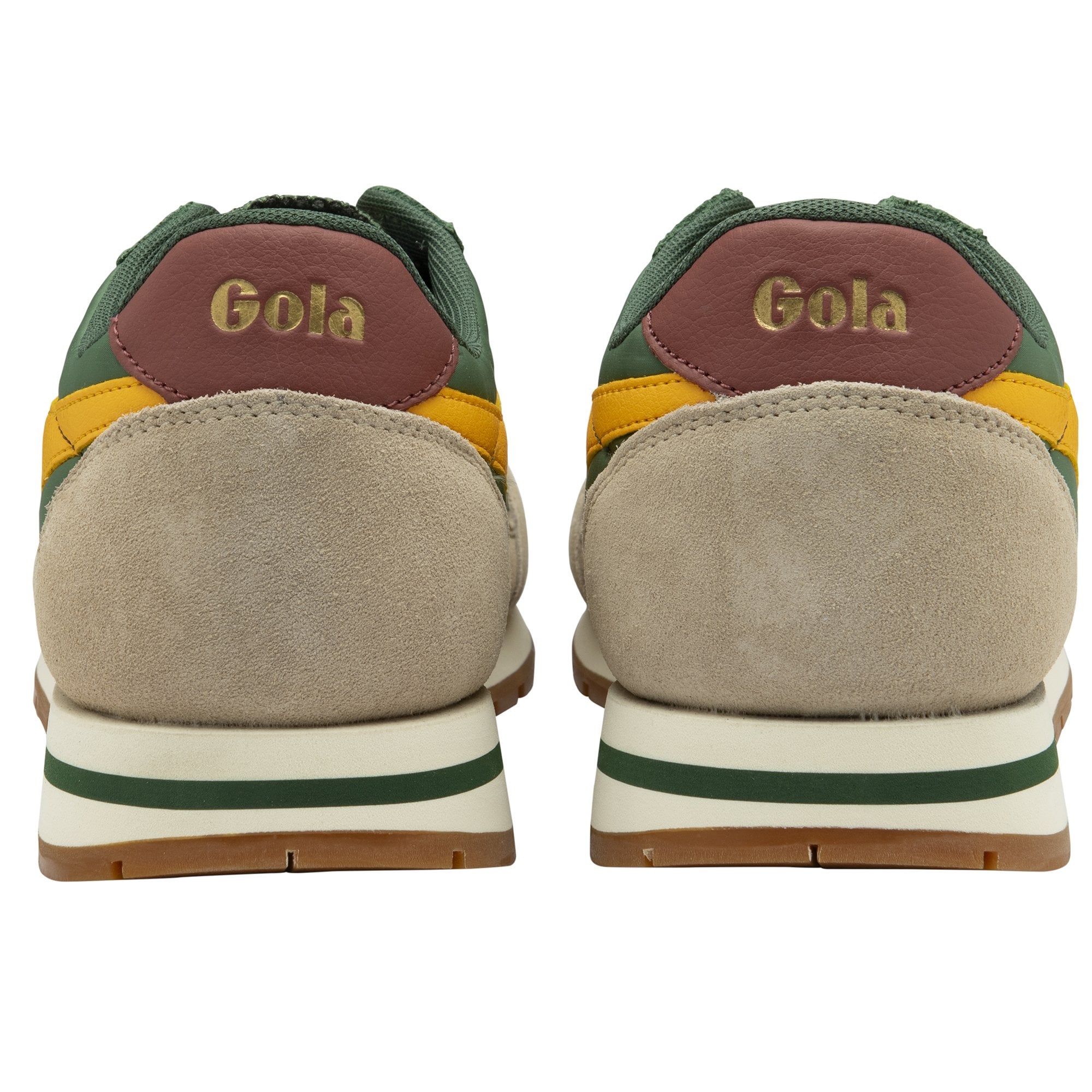 gola-daytona-chute-herren-sneaker-evergreen-bone-off-sun image 4