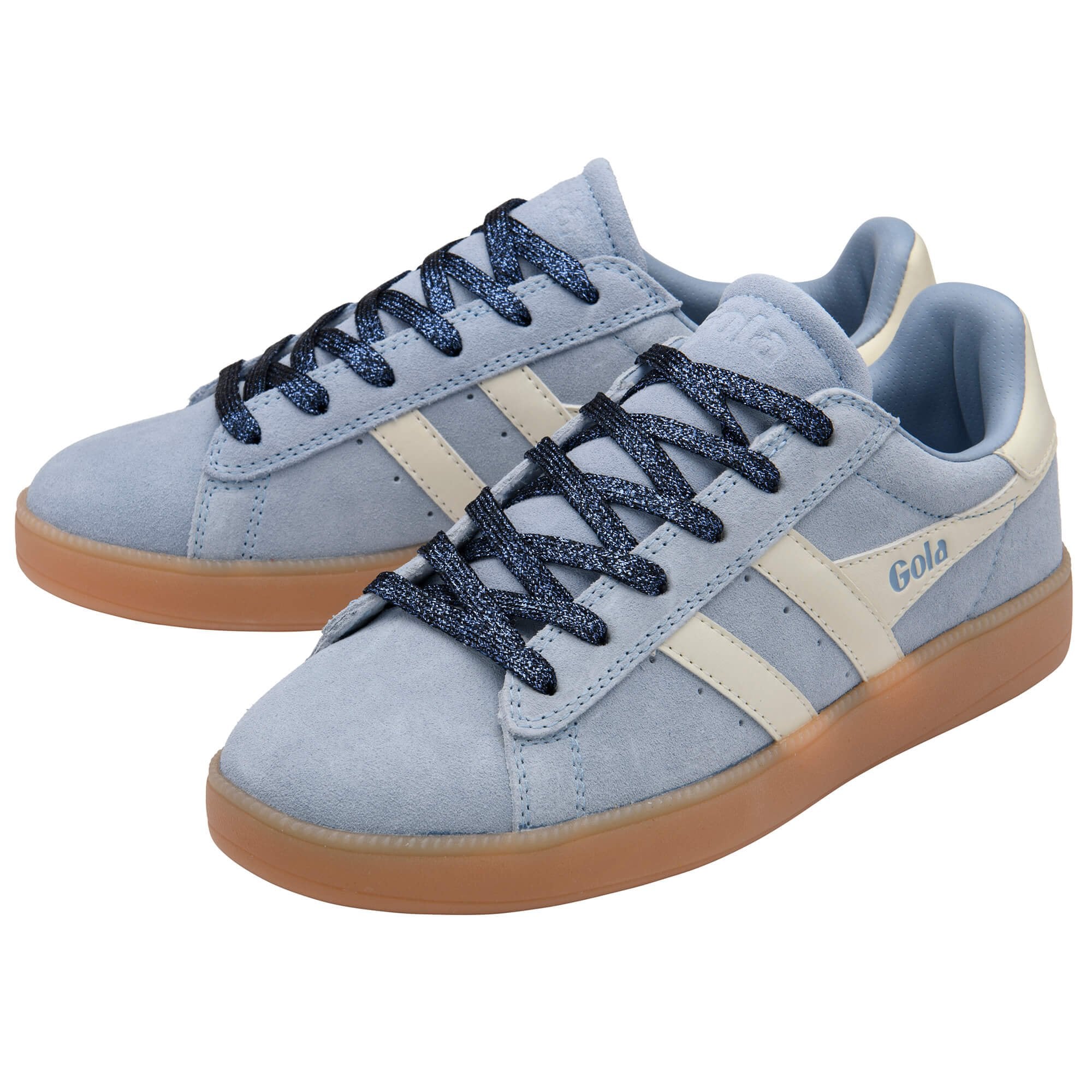 gola-aztec-damen-sneaker-hellblau-wildleder image 3