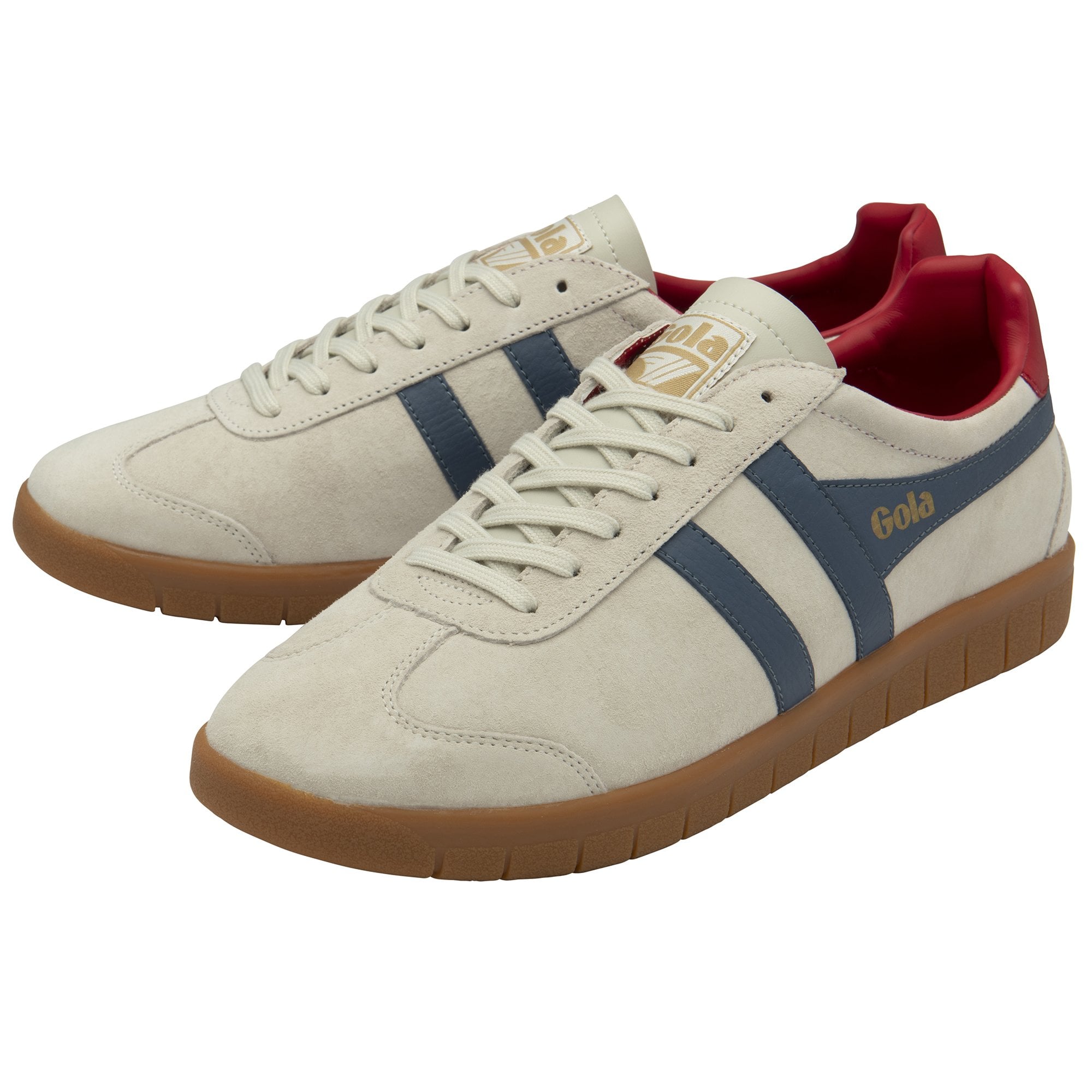 gola-hurricane-herren-wildleder-sneaker-cremewei-cupsohle image 3
