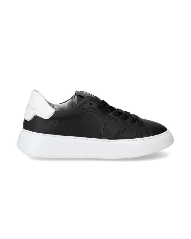 philippe-model-temple-sneaker-damen-schwarz-wei-low image 1
