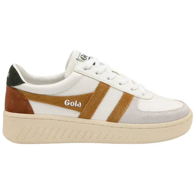 gola-grandslam-trident-damen-sneaker-wei-brown-sugar-dark-khaki image 1