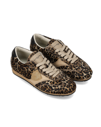 philippe-model-planche-sneaker-damen-schwarz-animal-beige image 4