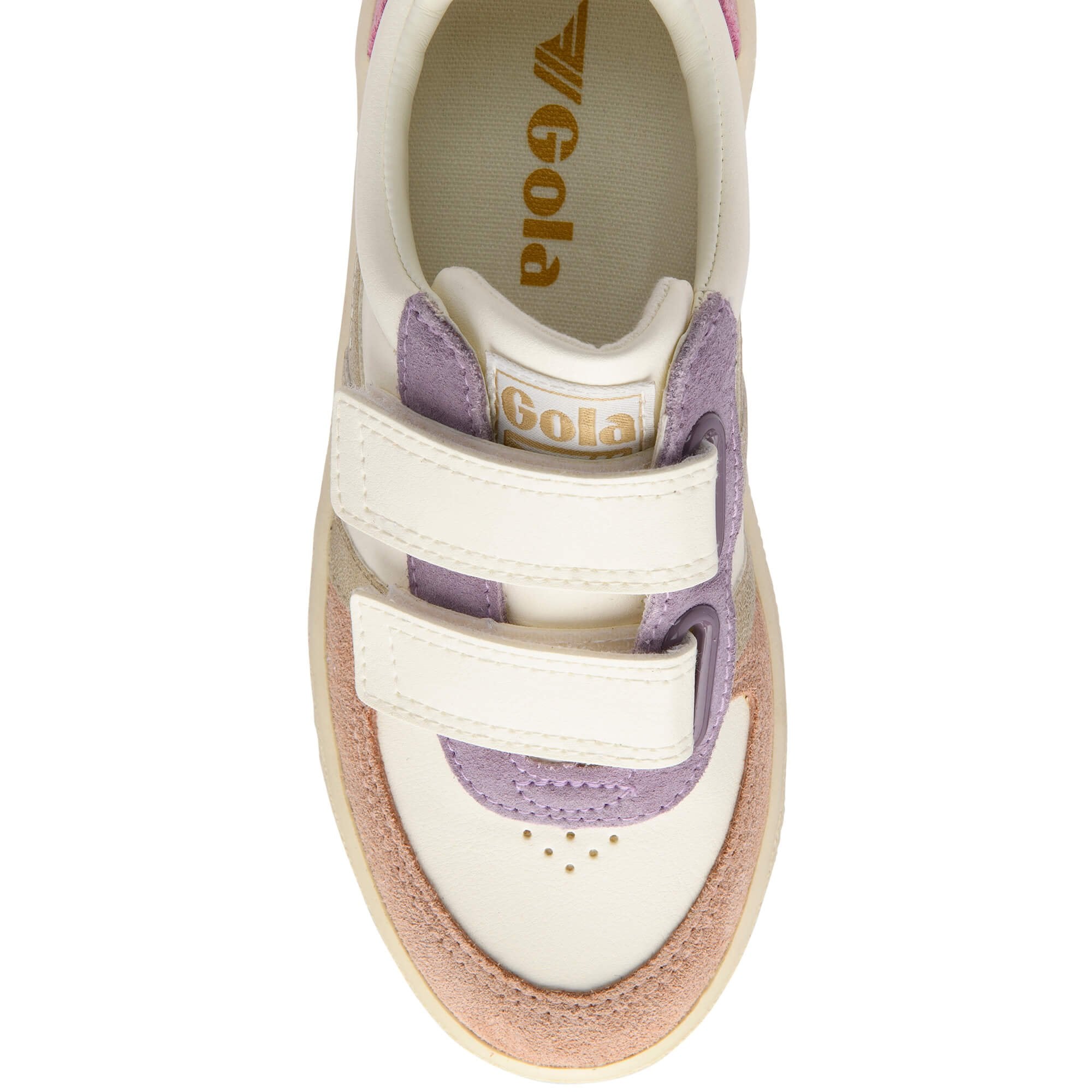 gola-grandslam-quadrant-strap-sneaker-f-r-kinder-off-white-cameo image 5