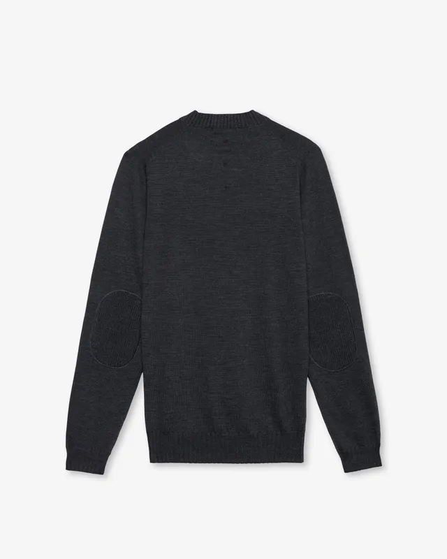 premiata-herren-wollpullover-rundhals-anthracite image 1