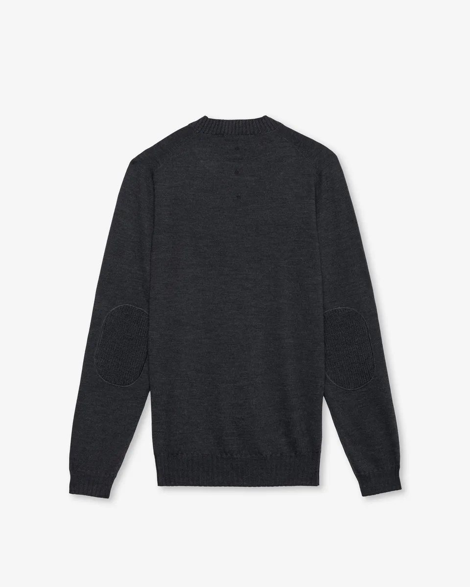 premiata-herren-wollpullover-rundhals-anthracite image 1