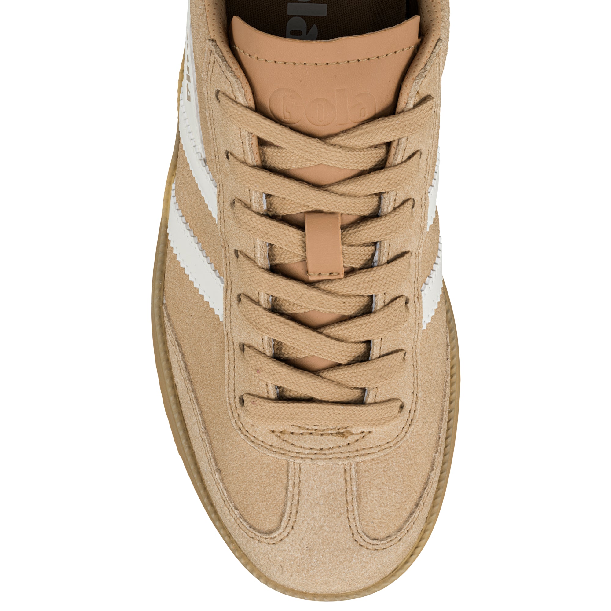 gola-viper-damen-sneaker-karamell-wildleder-creme image 4