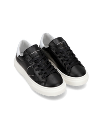 philippe-model-temple-junior-kinder-sneaker-schwarz-wei image 5
