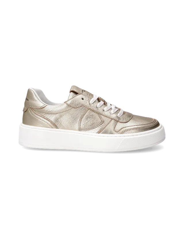 philippe-model-nice-tennis-junior-sneaker-gold image 1