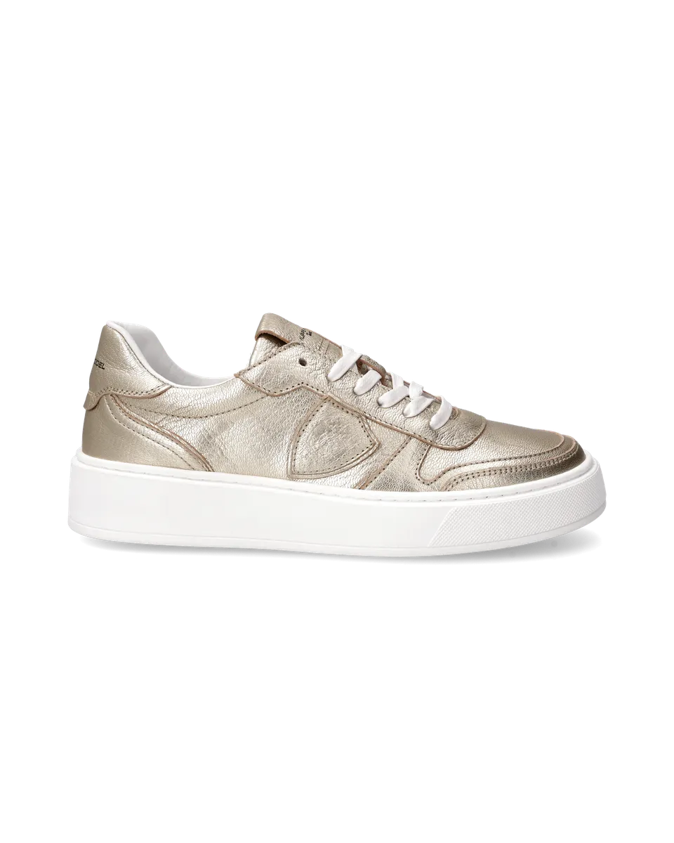 philippe-model-nice-tennis-junior-sneaker-gold image 1