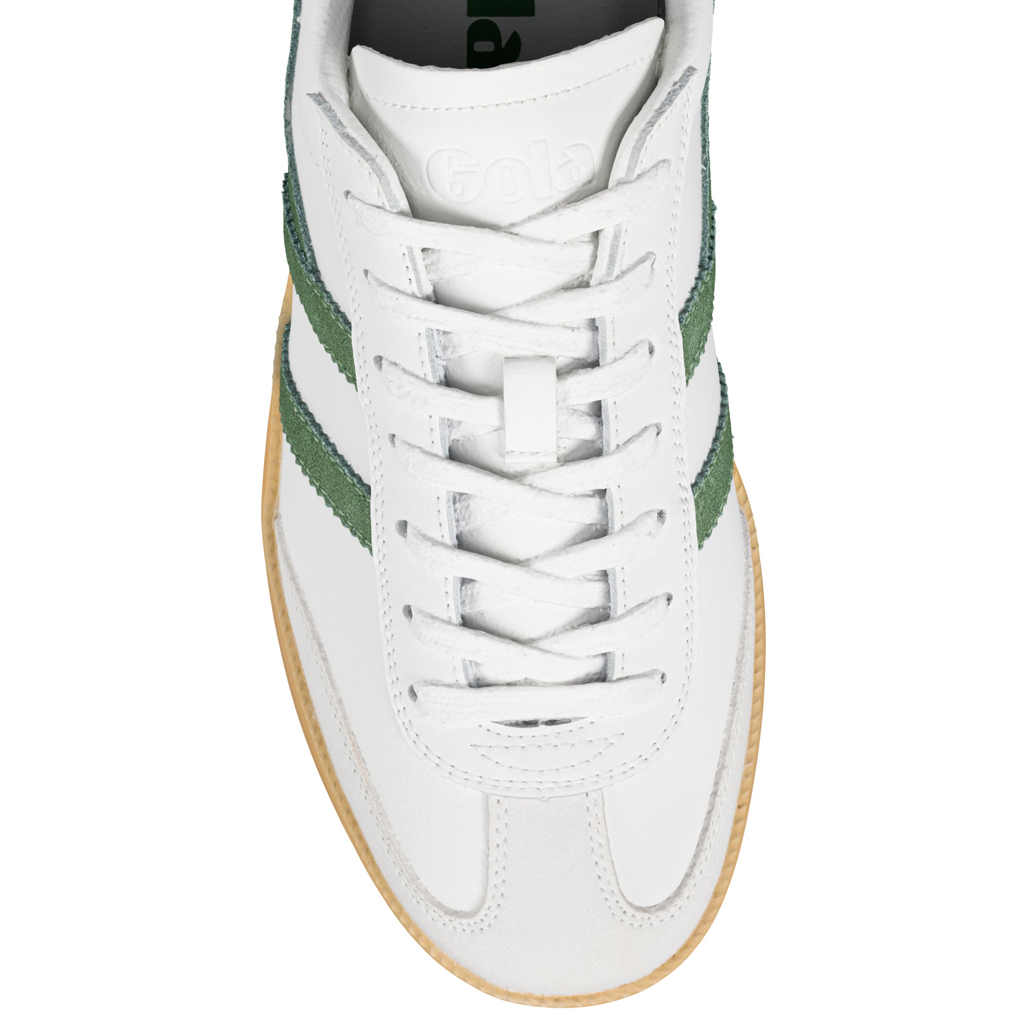 gola-viper-leder-sneaker-f-r-herren-wei-evergreen image 4