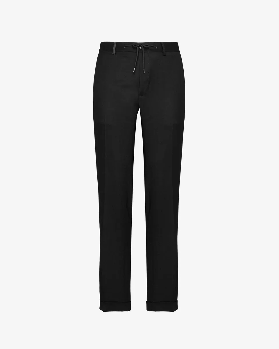 premiata-pantalone-tailored-black-herren-hose image 1