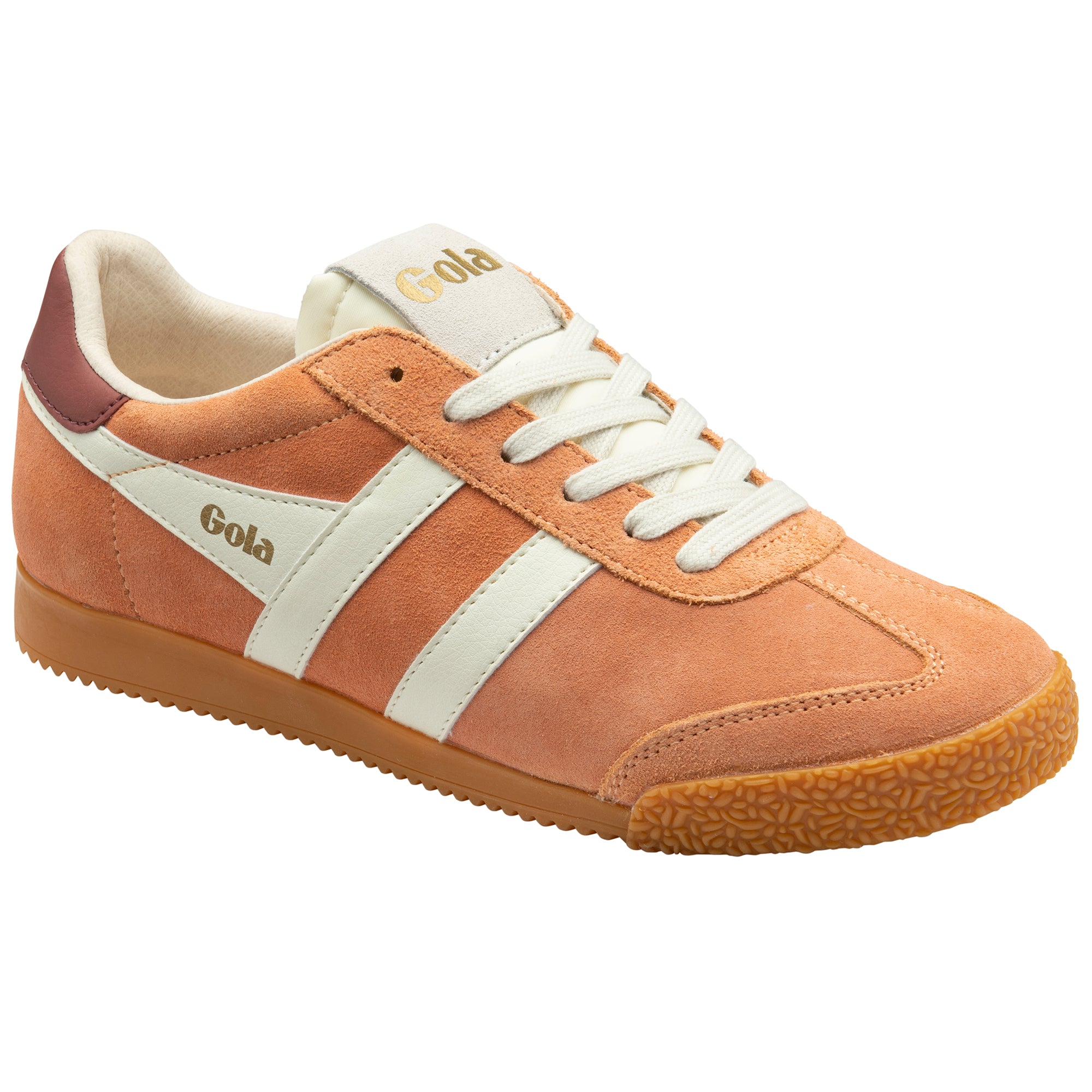 gola-elan-damen-sneaker-terrakotta-off-white-rotocker image 2