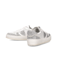 philippe-model-nice-sneaker-damen-wei-mit-steinen image 4