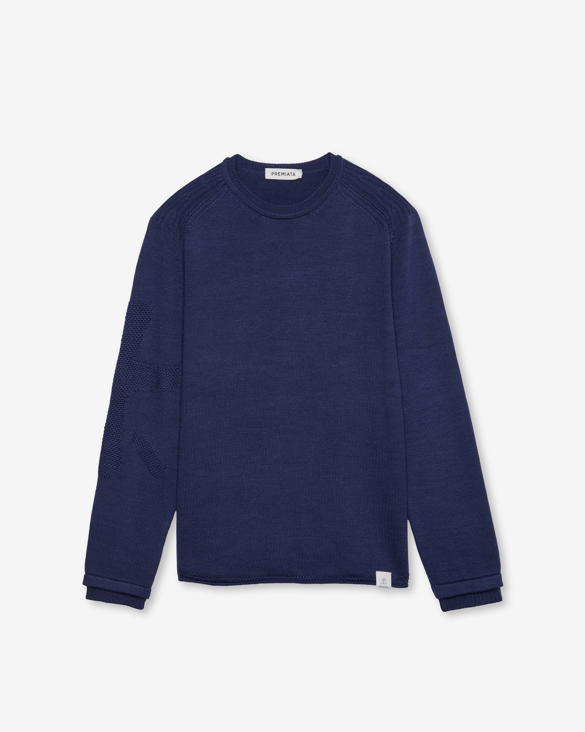 premiata-maglia-girocollo-knit-herren-pullover-indigo image 1