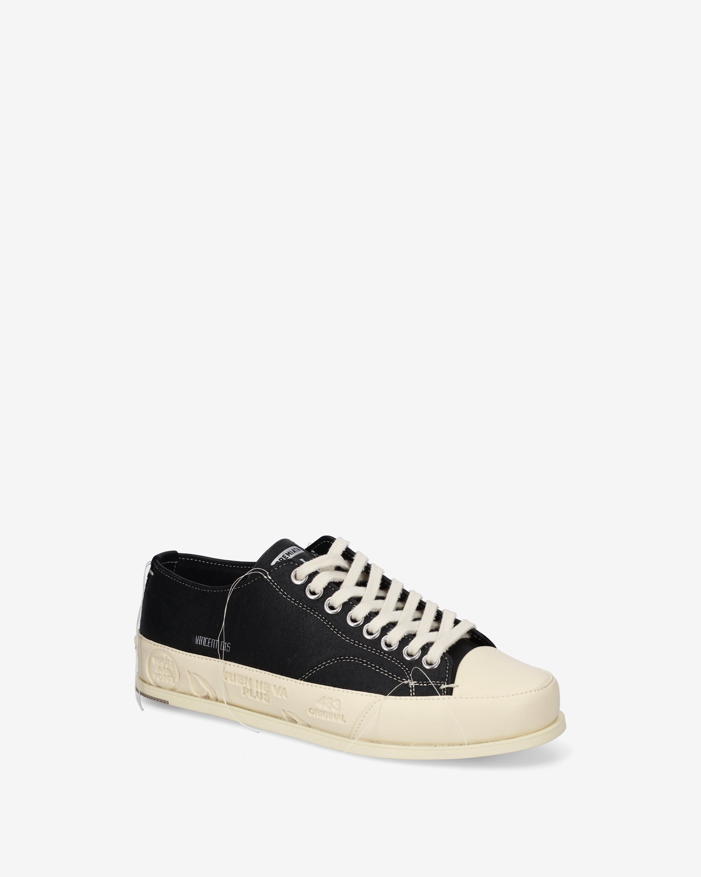 premiata-vincent-015-sneaker-schwarz-creme image 4