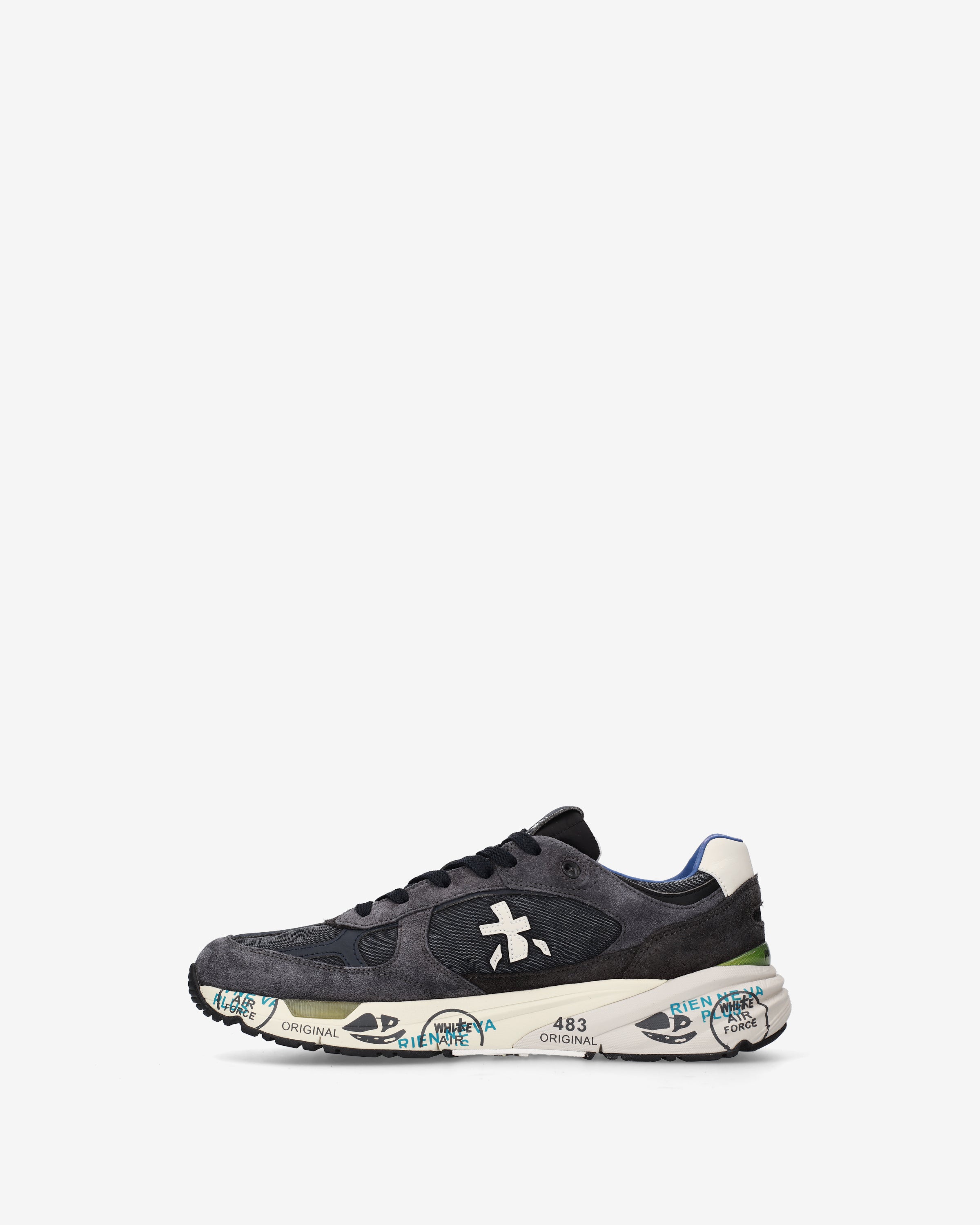 premiata-mase25-8014-sneaker-herren-navy-panna-suede-textil image 3