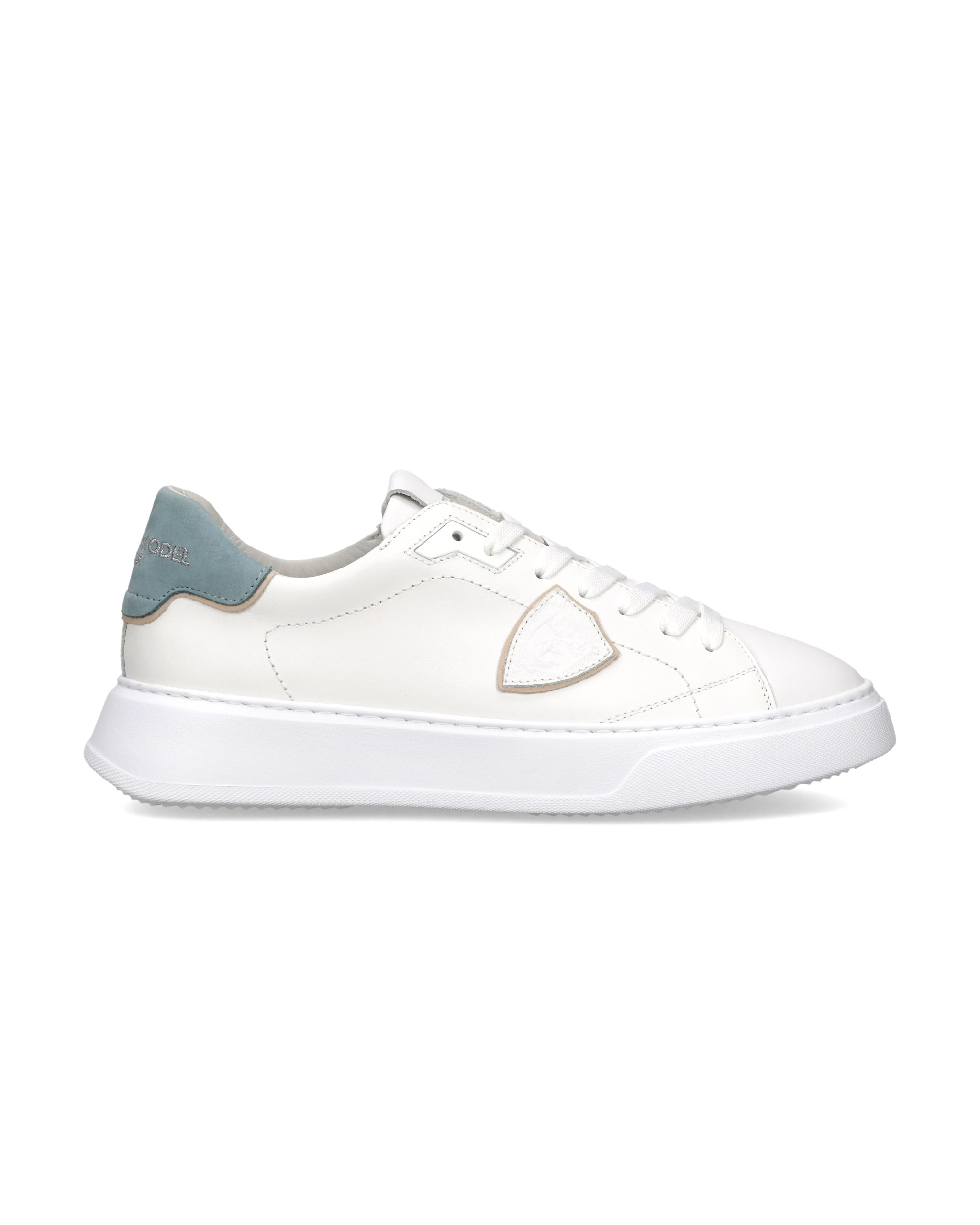 philippe-model-temple-sneaker-herren-wei-hellblau image 1