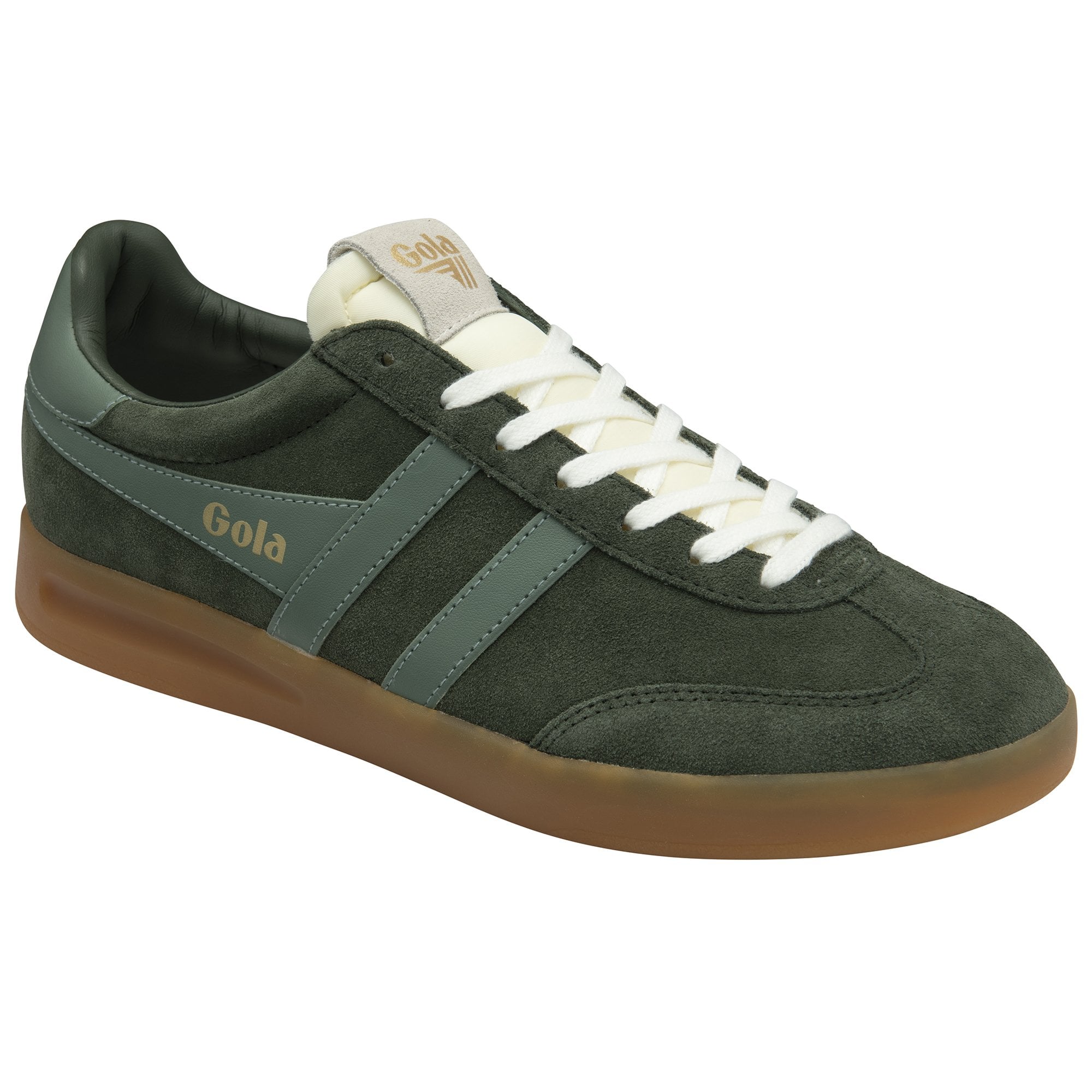 gola-cyclone-herren-sneaker-veloursleder-dunkelkhaki image 2
