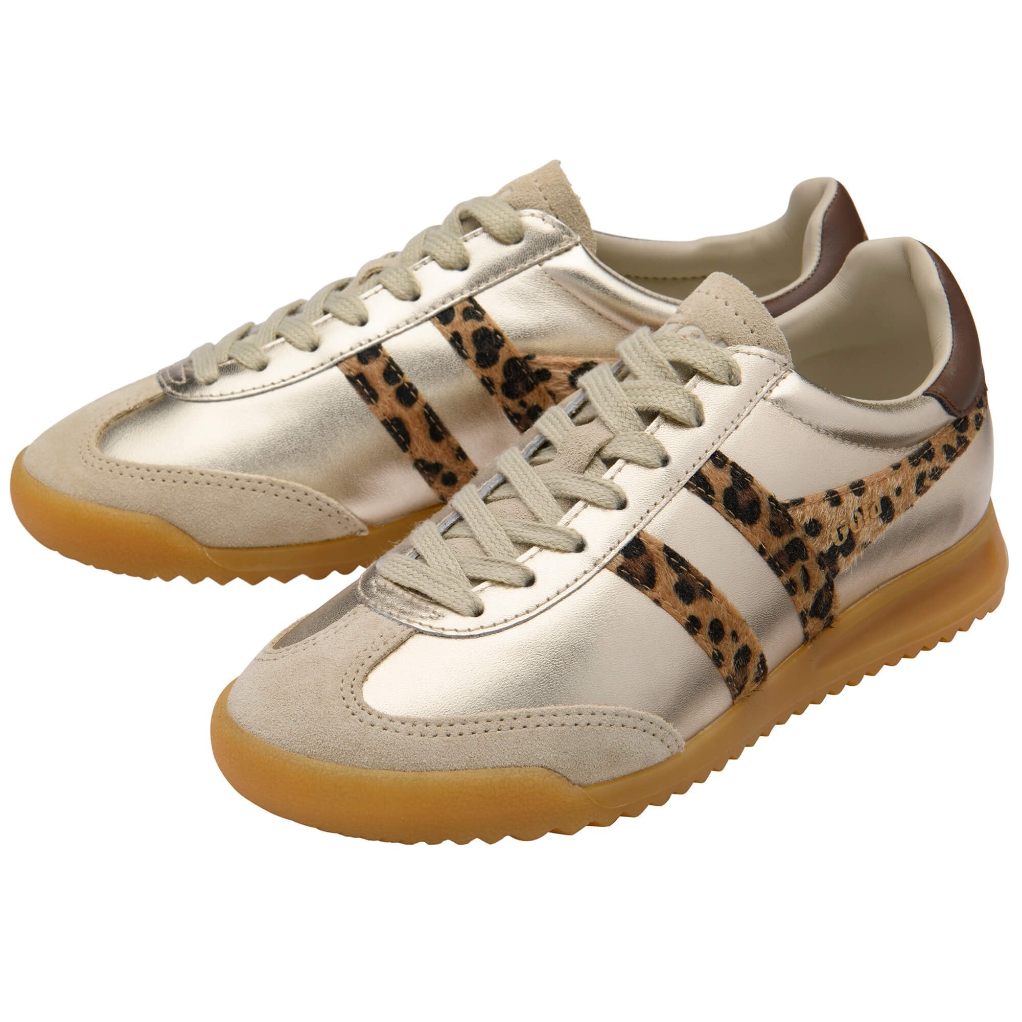 gola-torpedo-glimmer-safari-damen-sneaker-gold-mit-leo-wingflash image 3
