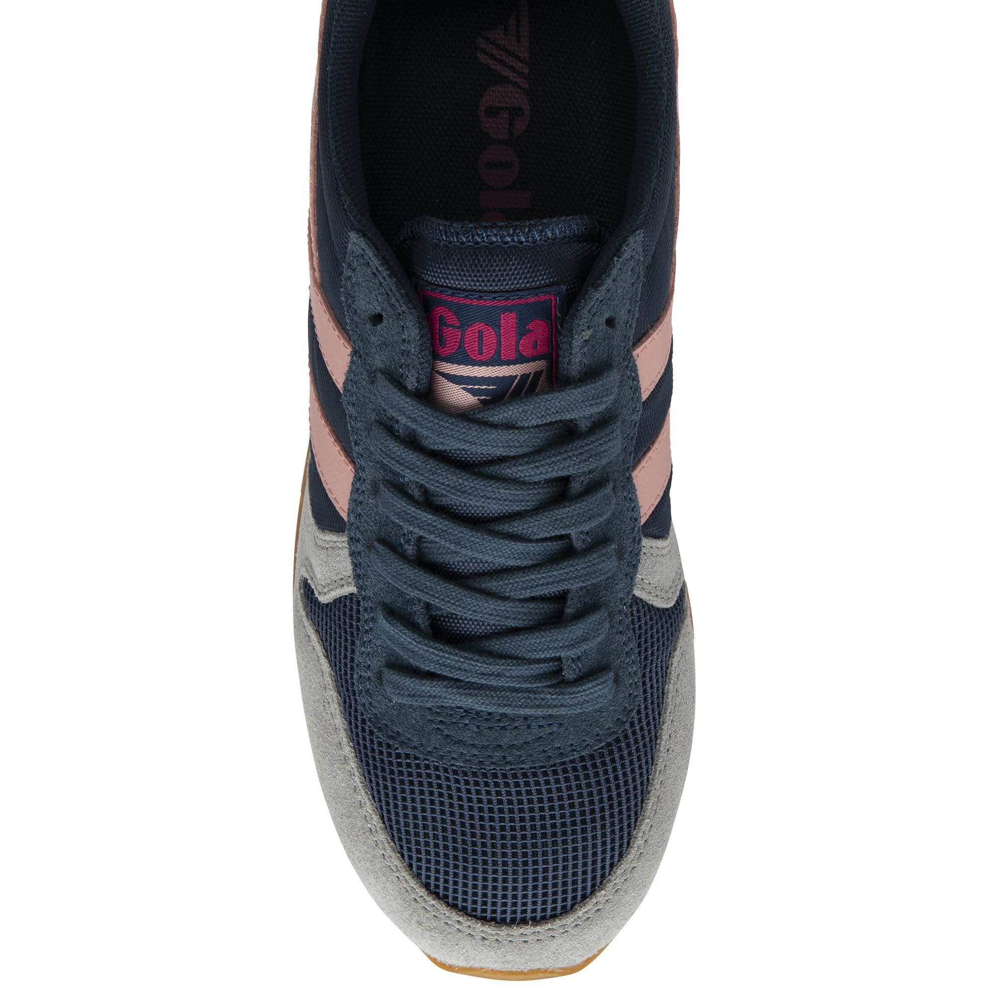 gola-daytona-damen-sneaker-marine-zement-koralle-nylon-wildleder image 5