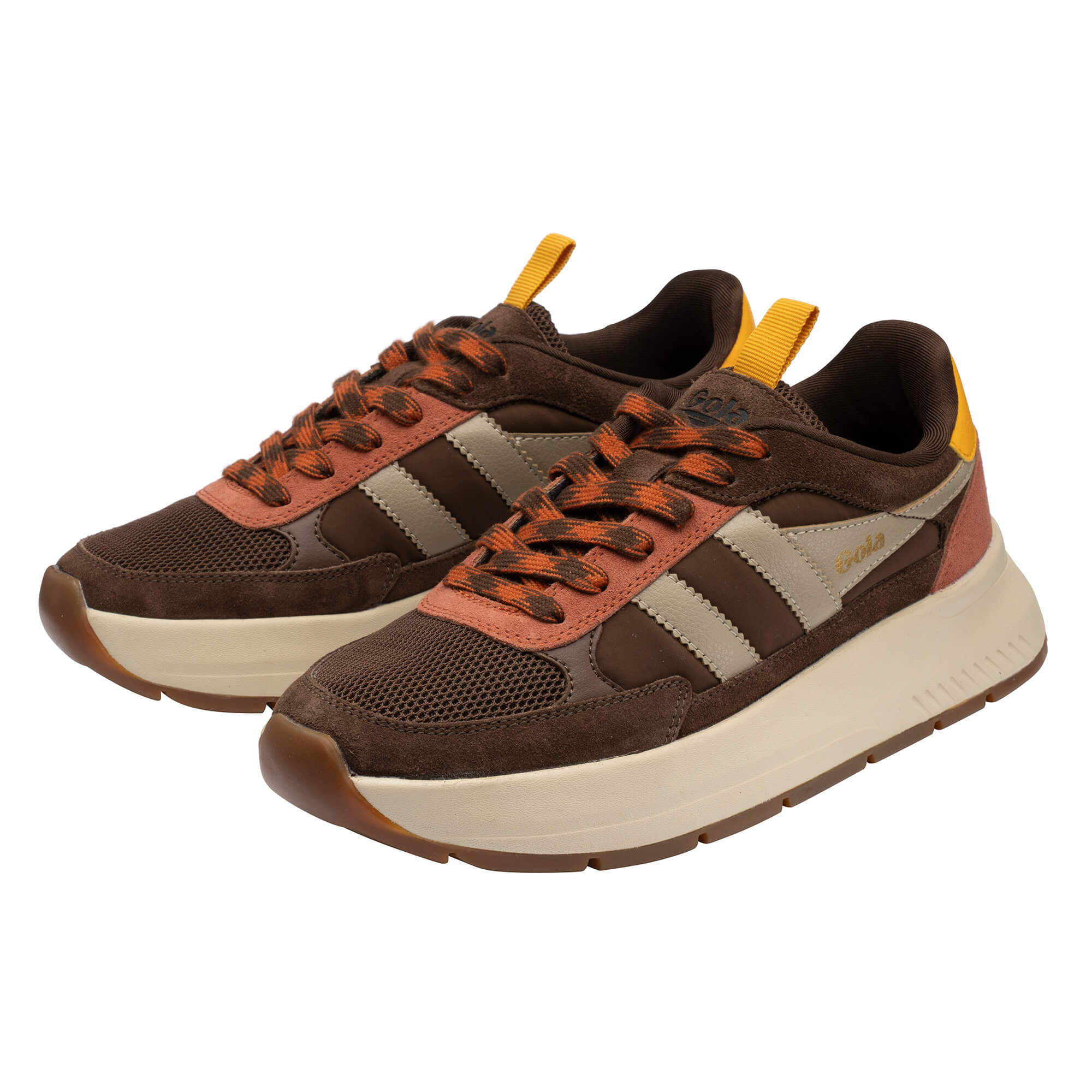 gola-phoenix-sneaker-f-r-damen-wildleder-nylon-mesh image 3