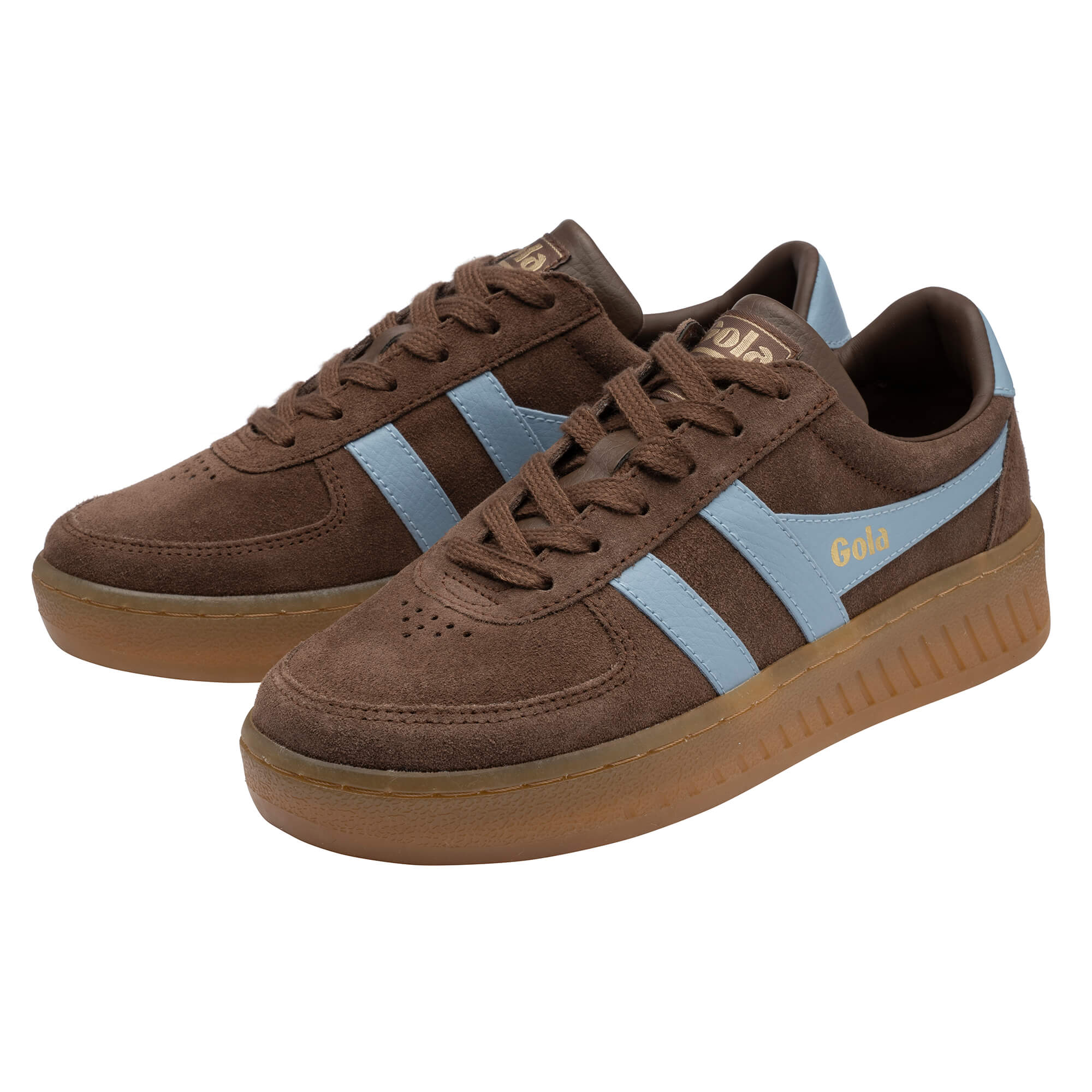 gola-grandslam-wildleder-sneaker-f-r-damen-root-air-hellblau image 3