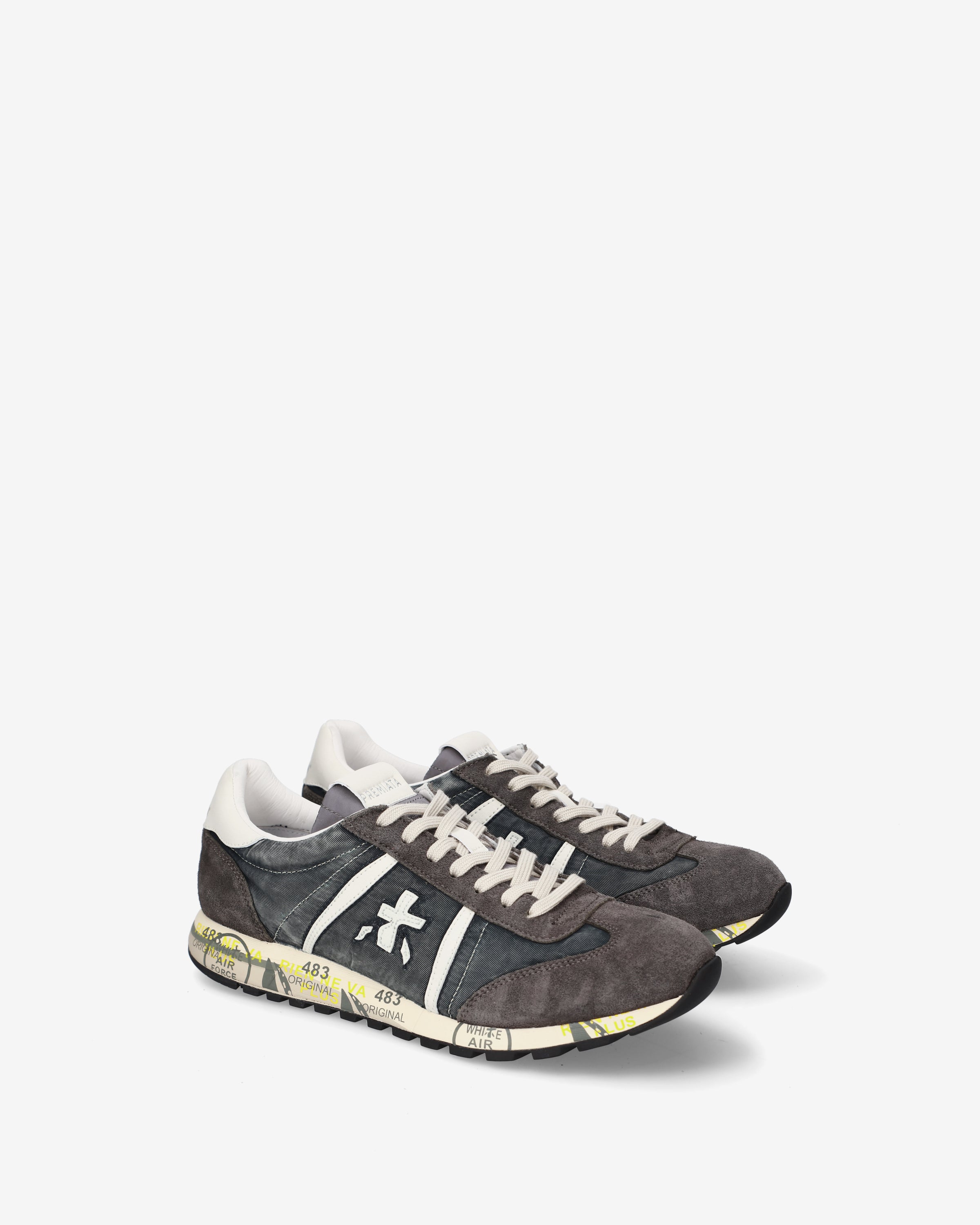 premiata-lucy-8405-sneaker-herren-grau image 2