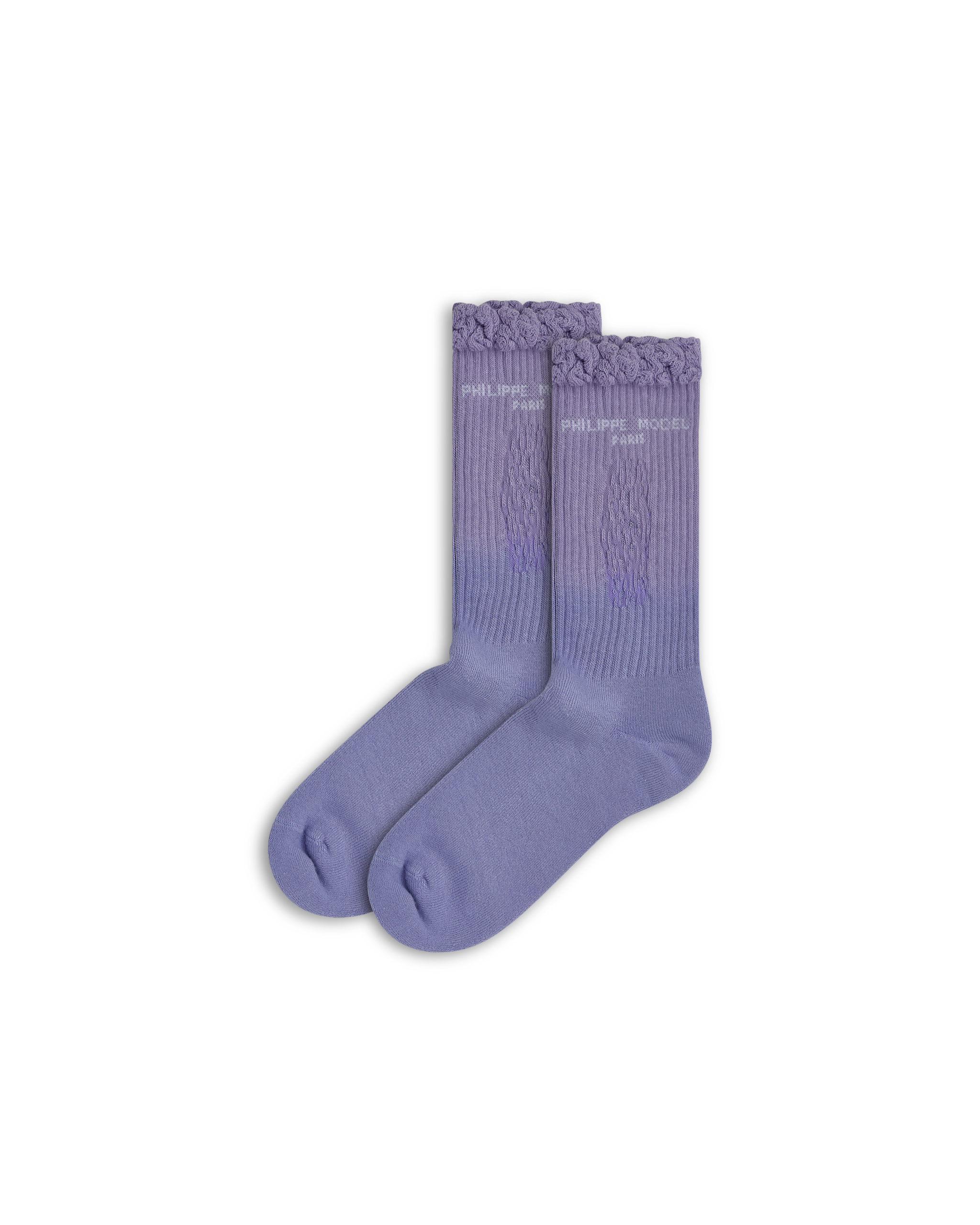 philippe-model-baumwoll-socken-glycine-rosa image 1