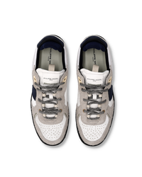 philippe-model-pgal-herren-sneaker-wei-blau-beige image 5