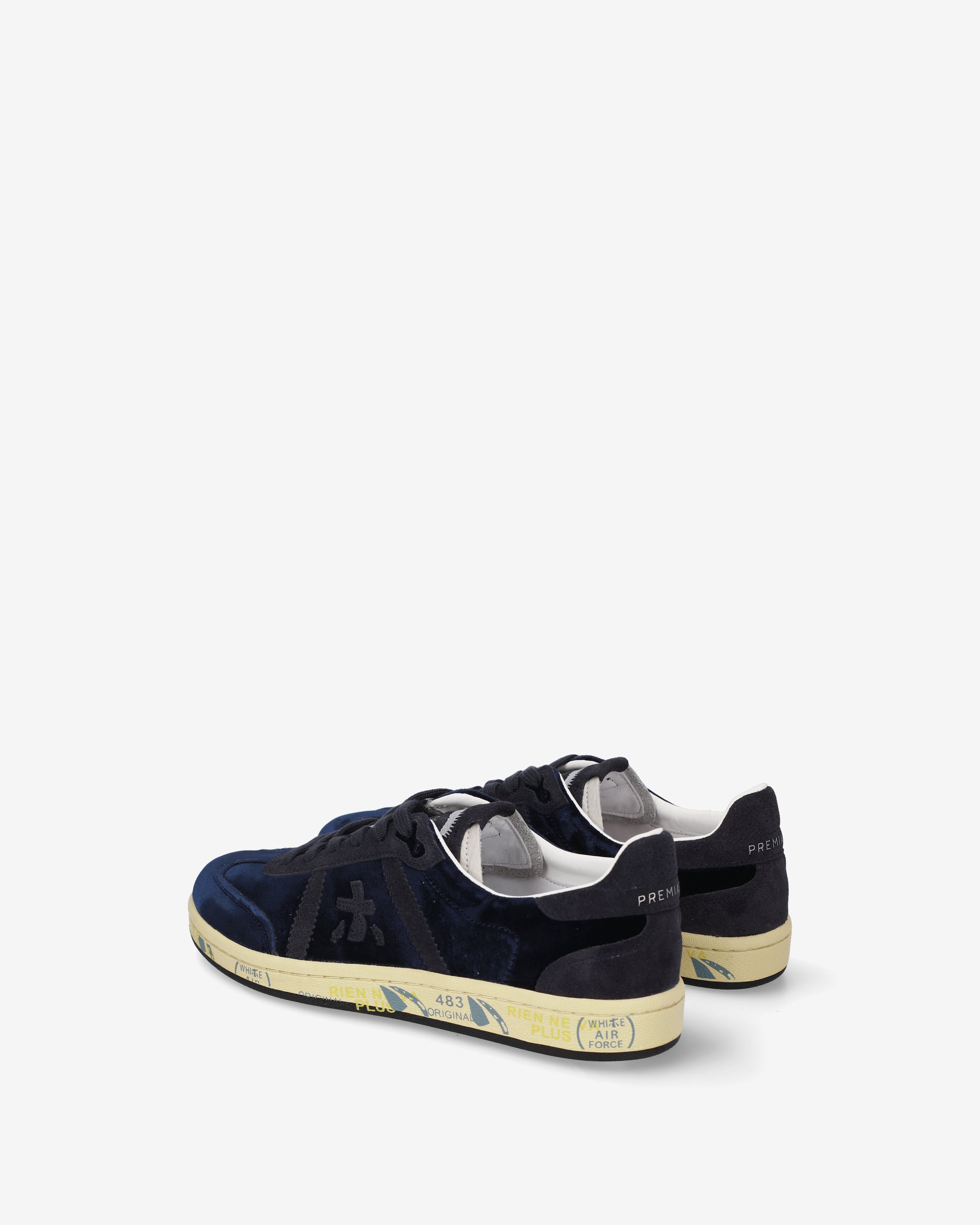 premiata-bonnied-8705-damen-sneaker-navy-samt image 5